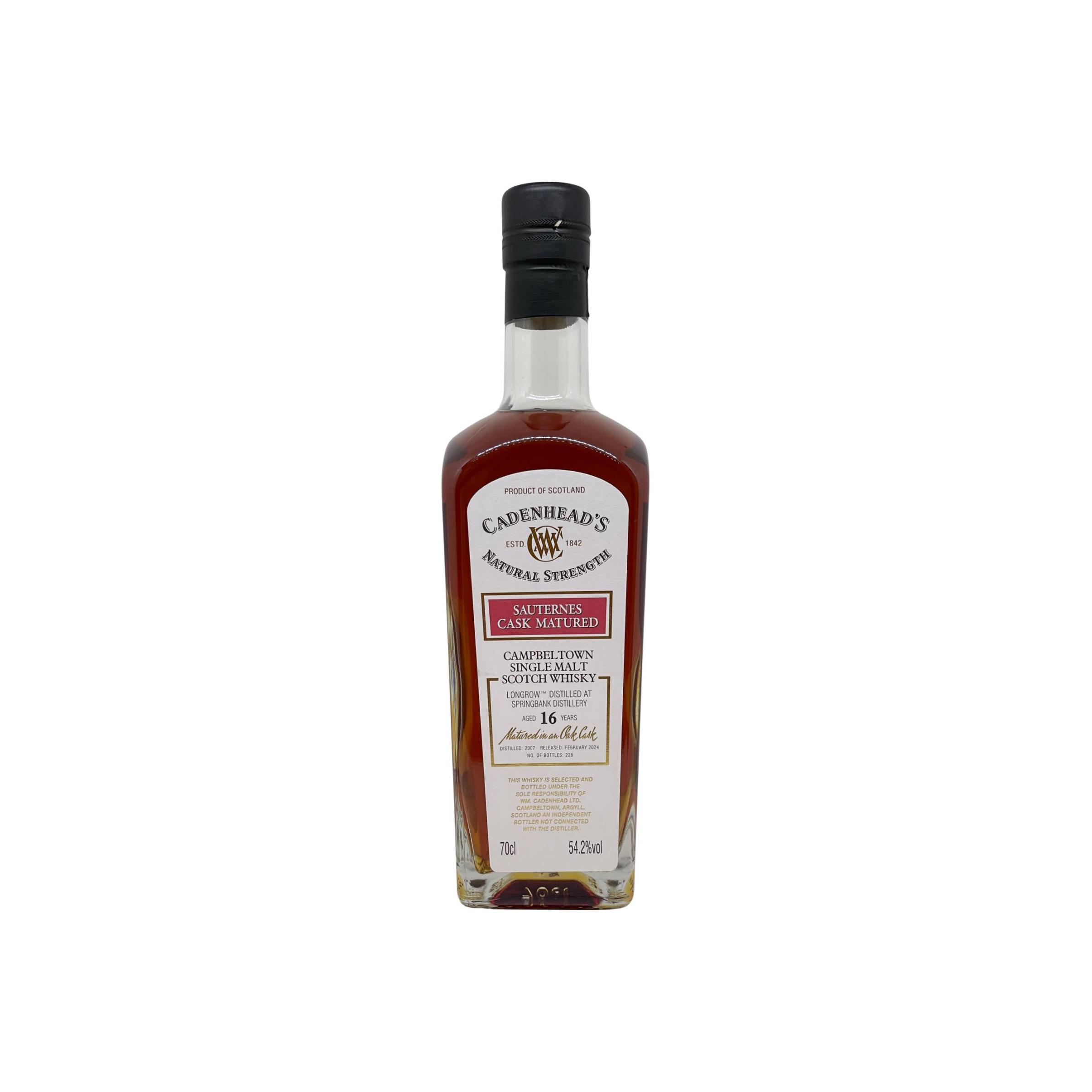 Springbank Authentic Collection 2007 16 Years Single Malt Whisky