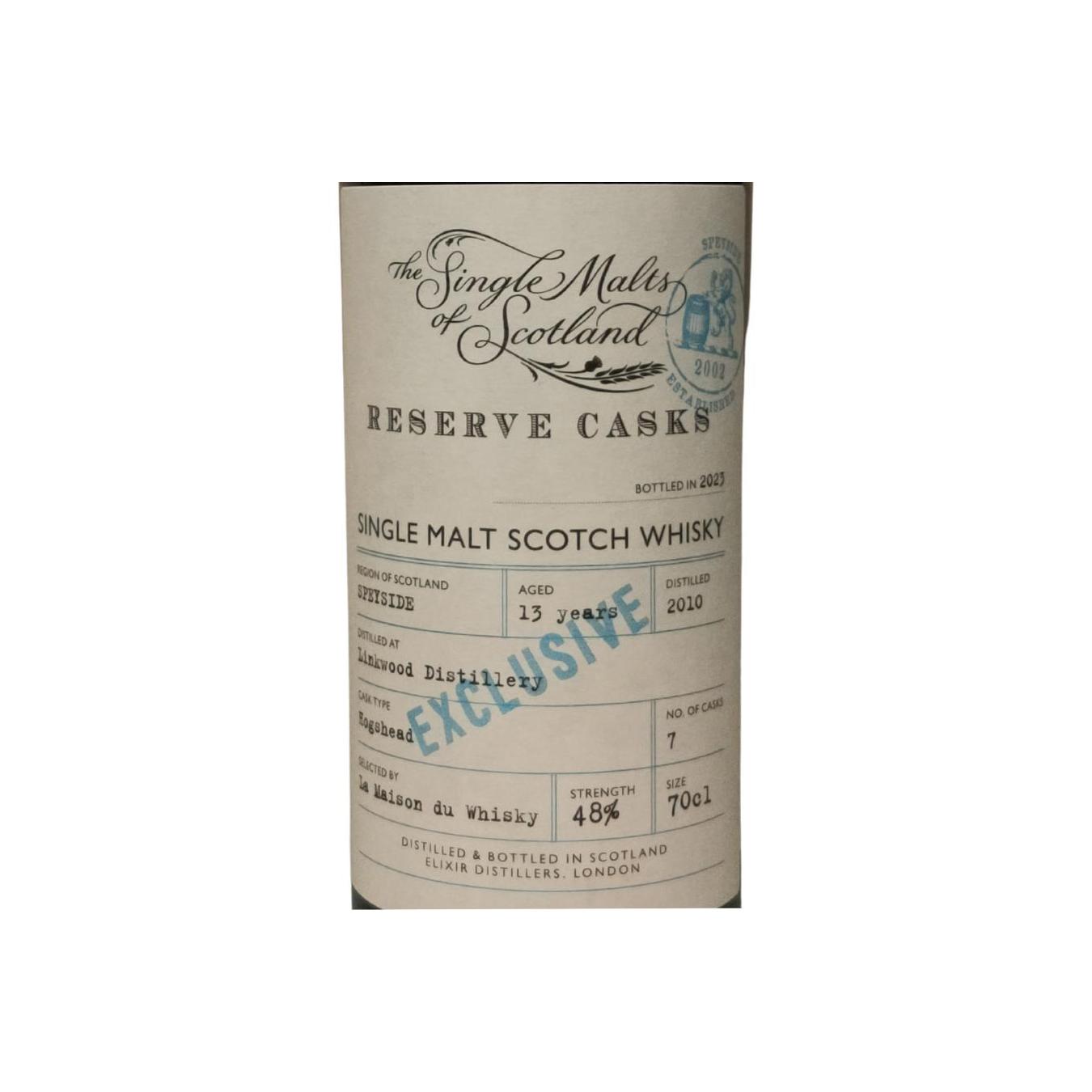 Linkwood 2010 13 Years Single Malt Whisky