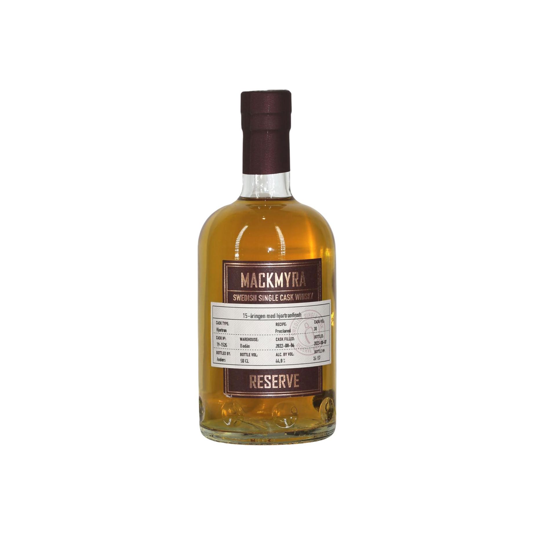 Mackmyra Reserve 2008 15 Years Single Malt Whisky