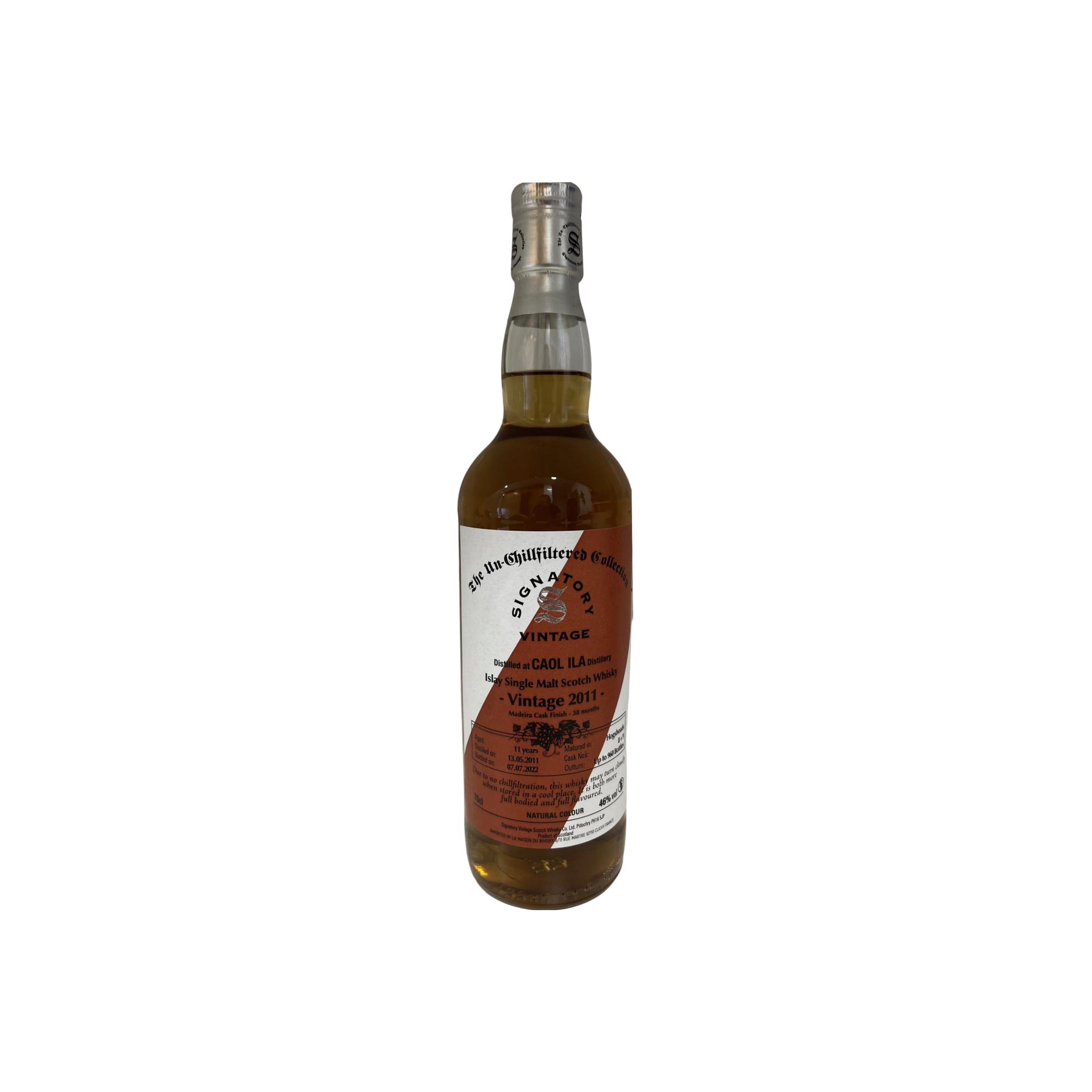 Caol Ila The Un-Chillfiltered Collection 2011 11 Years Single Malt Whisky