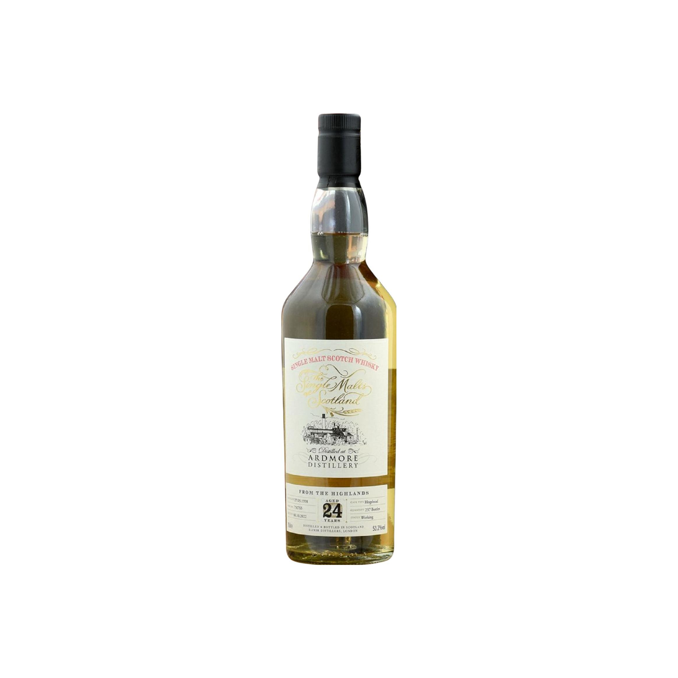 Ardmore The Single Malts of Scotland 1998 24 Years Single Malt Whisky