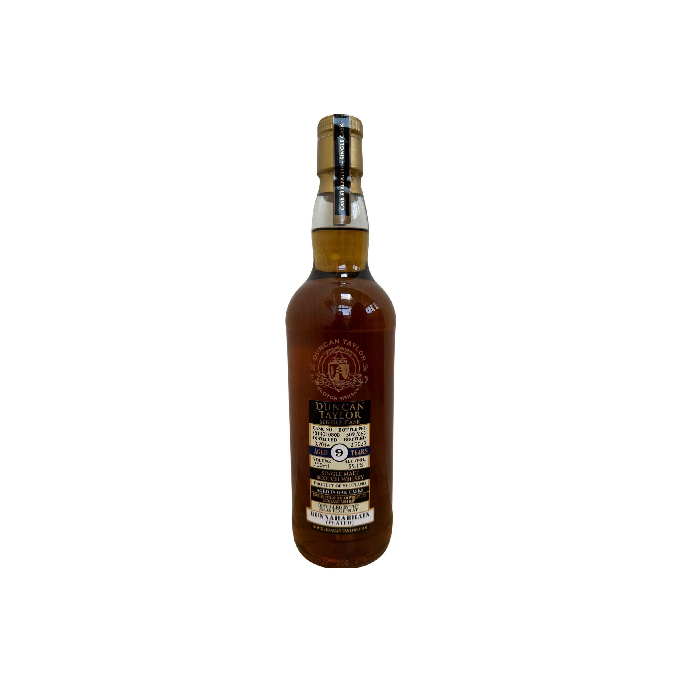 Bunnahabhain Single Cask 2014 9 Years Single Malt Whisky
