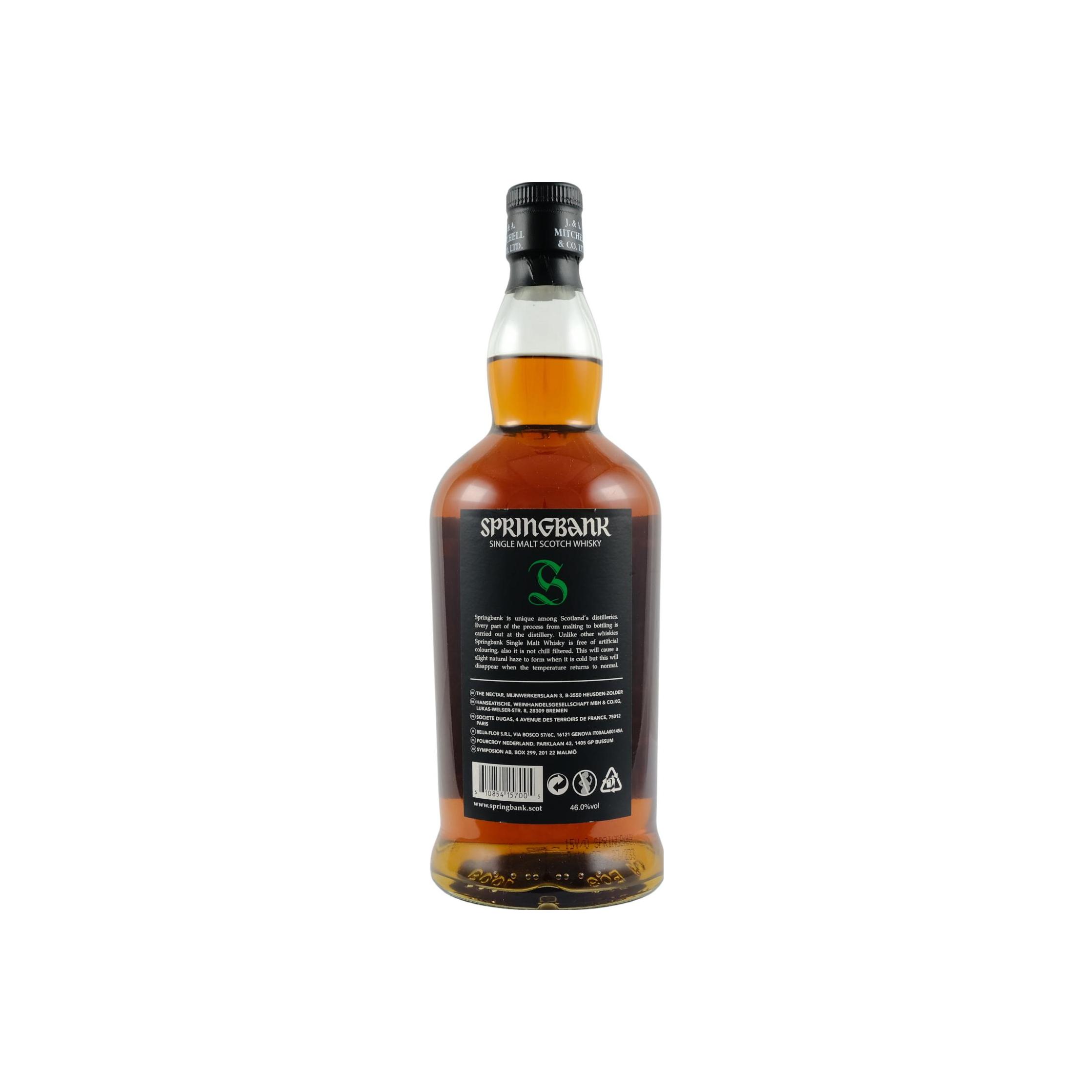 Springbank 15 Years Single Malt Whisky 2