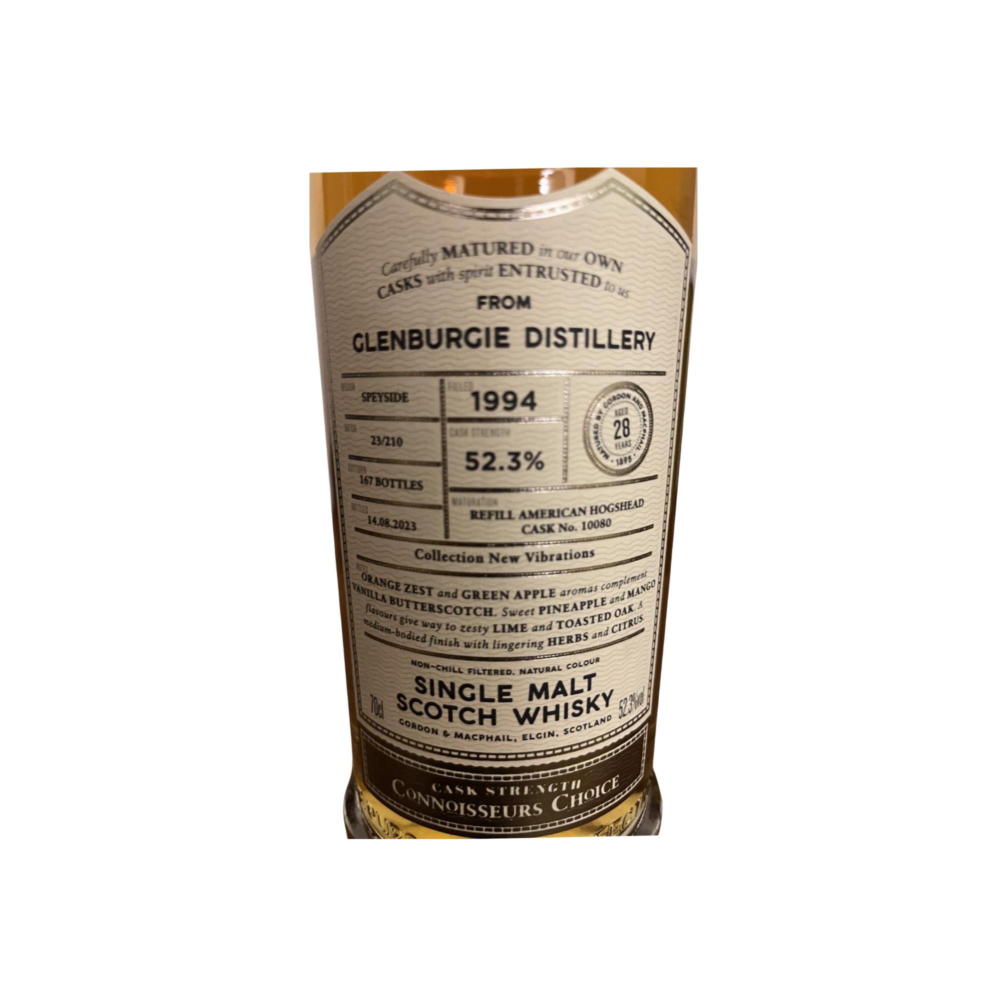 Glenburgie Connoisseurs Choice - Cask Strength 1994 28 Years Single Malt Whisky 2
