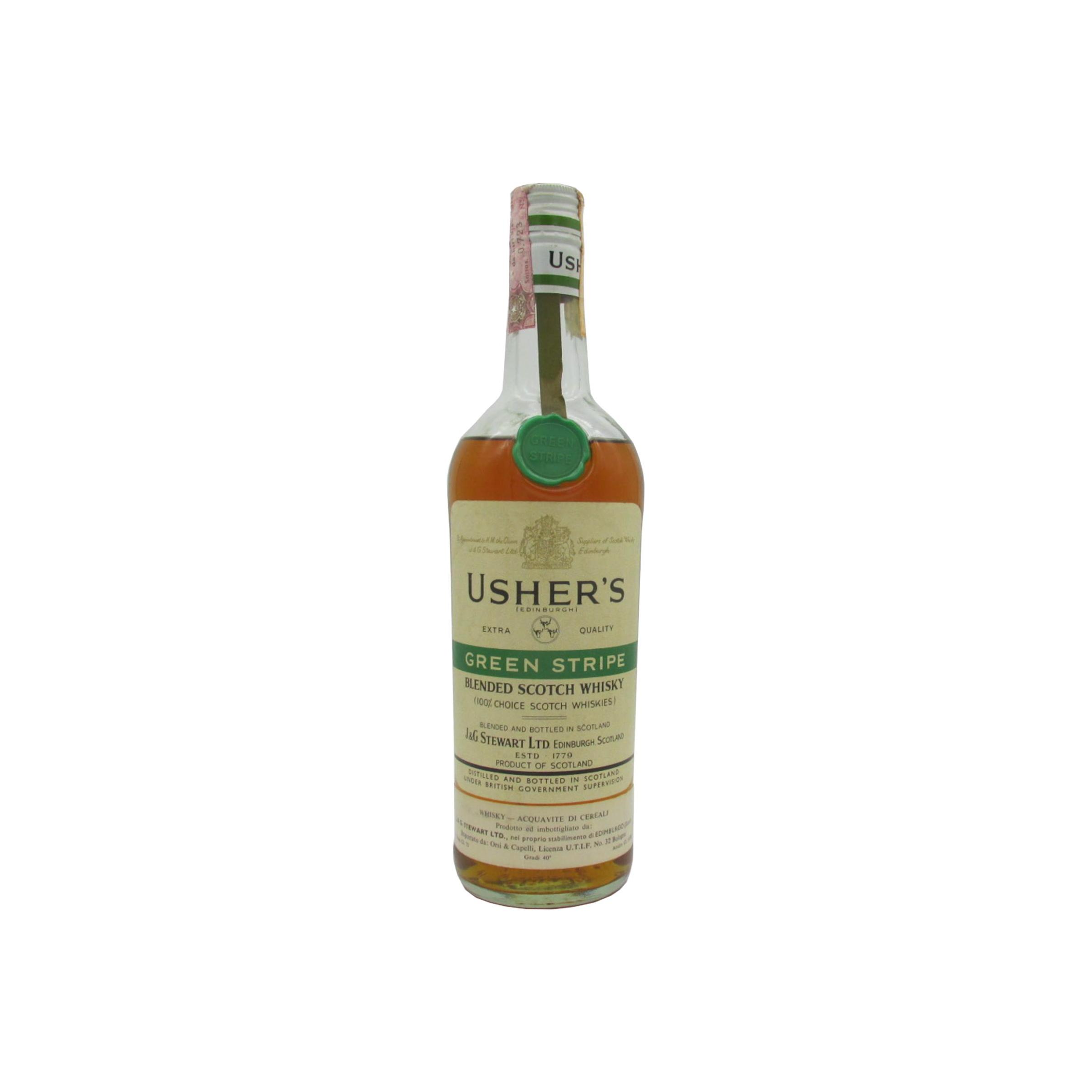 Usher's Green Stripe