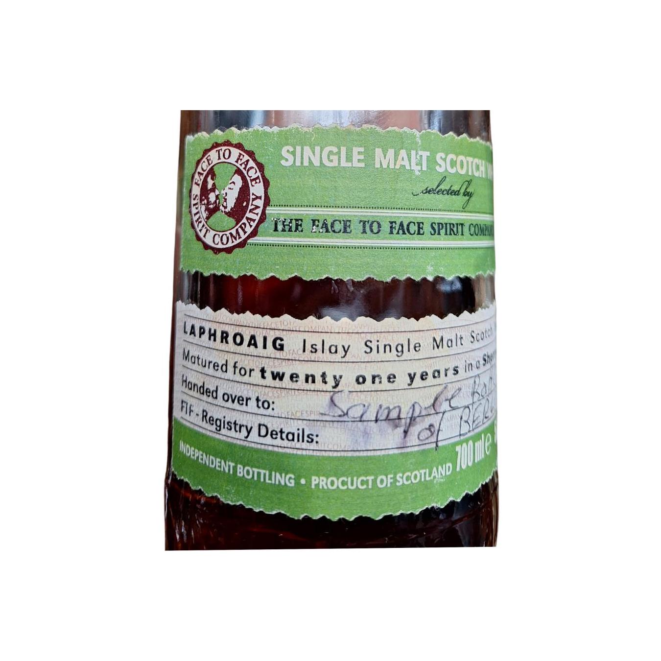 Laphroaig 21 Years Single Malt Whisky 2