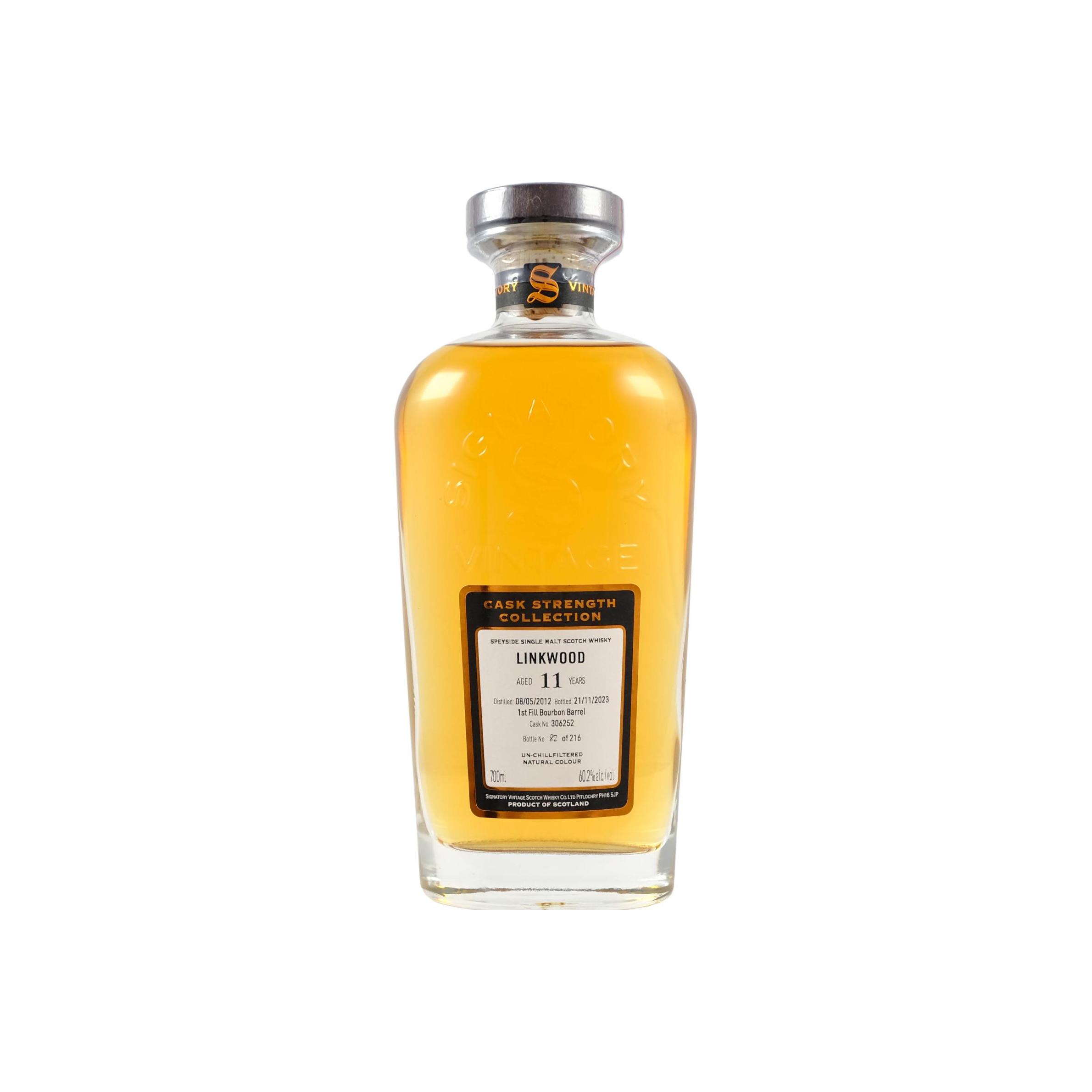 Linkwood Cask Strength Collection 2012 11 Years Single Malt Whisky