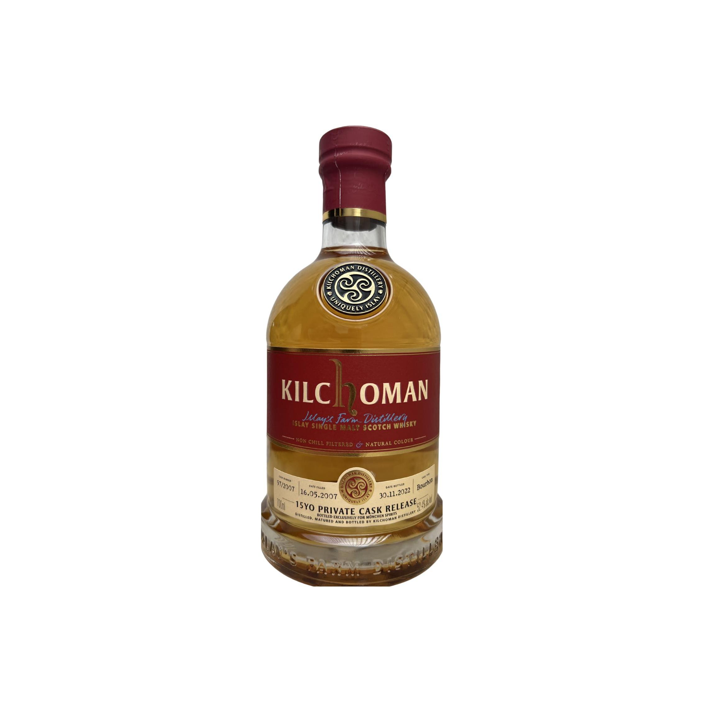 Kilchoman Private Cask 2007 15 Years Single Malt Whisky