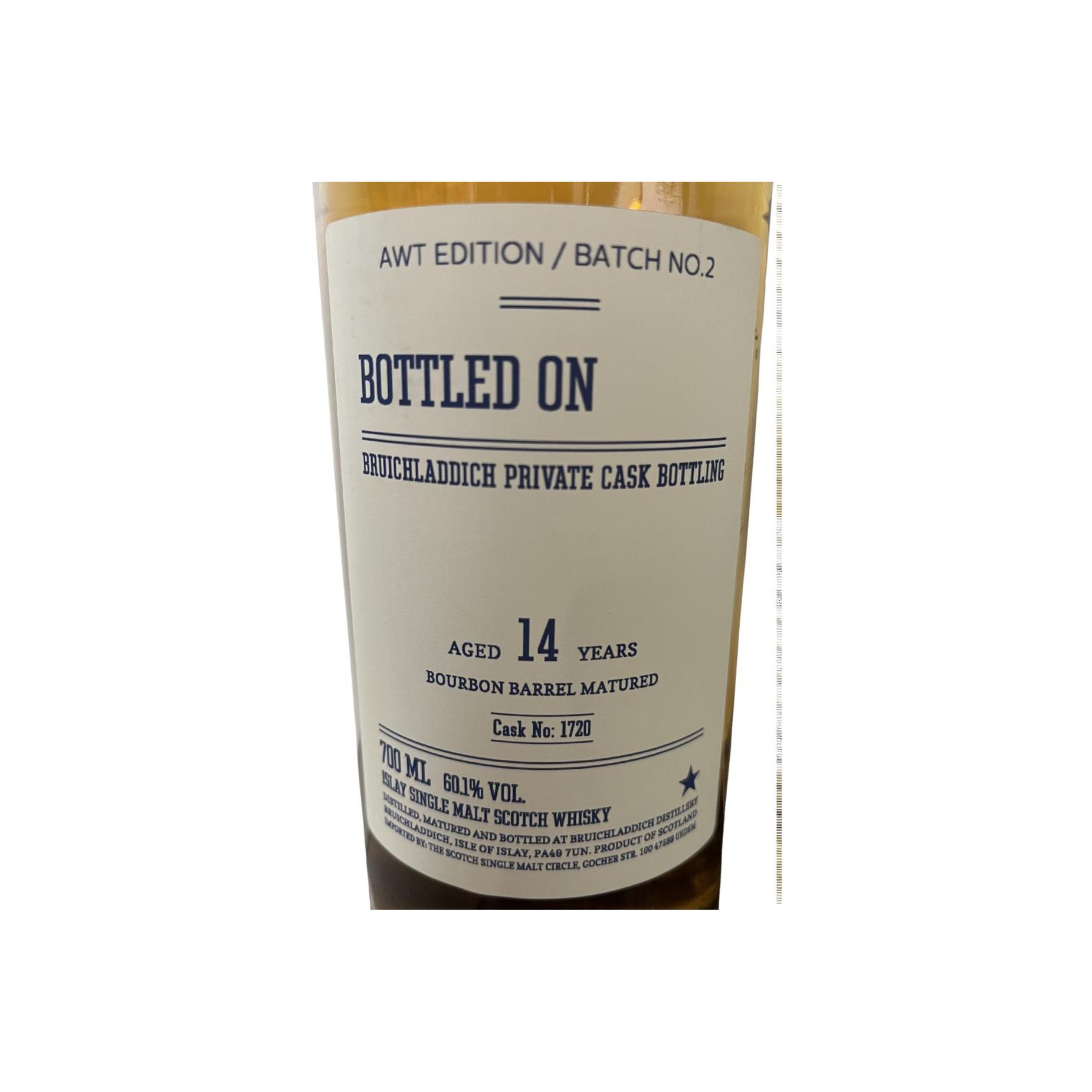 Bruichladdich 2009 14 Years Single Malt Whisky 2