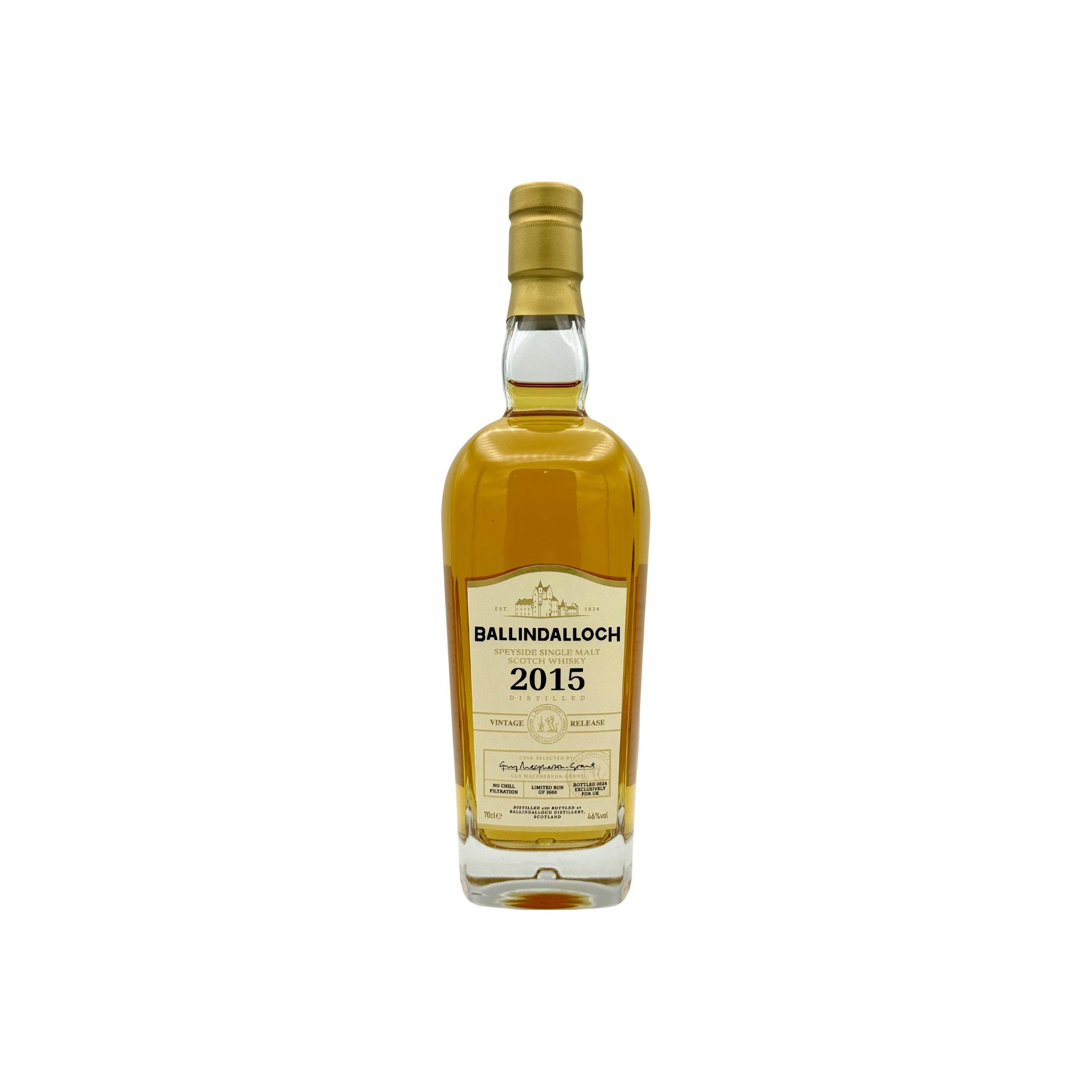 Ballindalloch 2015 8 Years Single Malt Whisky