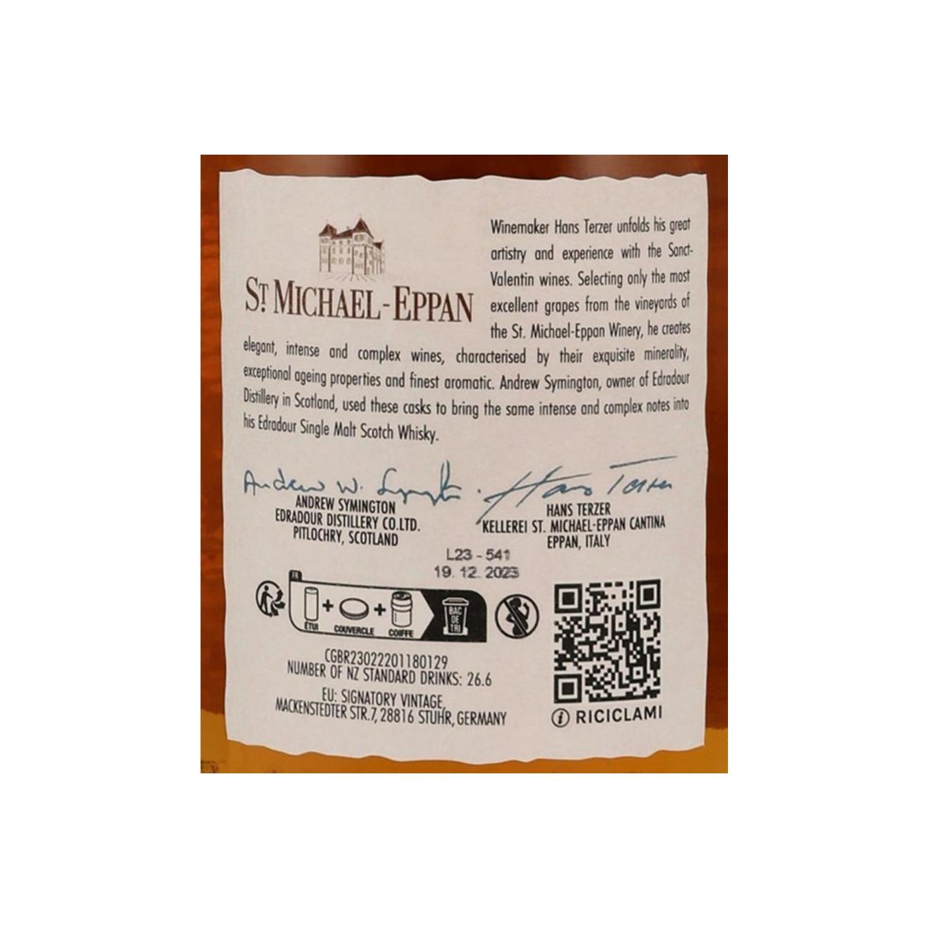 Edradour 2012 11 Years Single Malt Whisky 4
