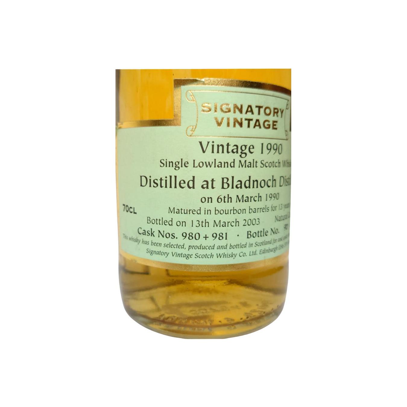 Bladnoch 1990 13 Years Single Malt Whisky 3