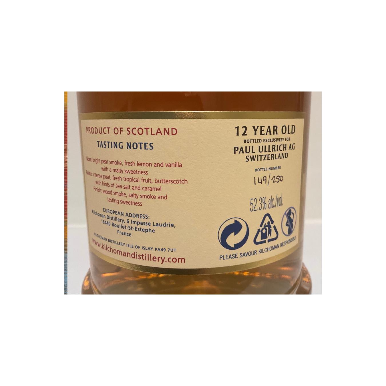 Kilchoman Single Cask 2011 12 Years Single Malt Whisky 4