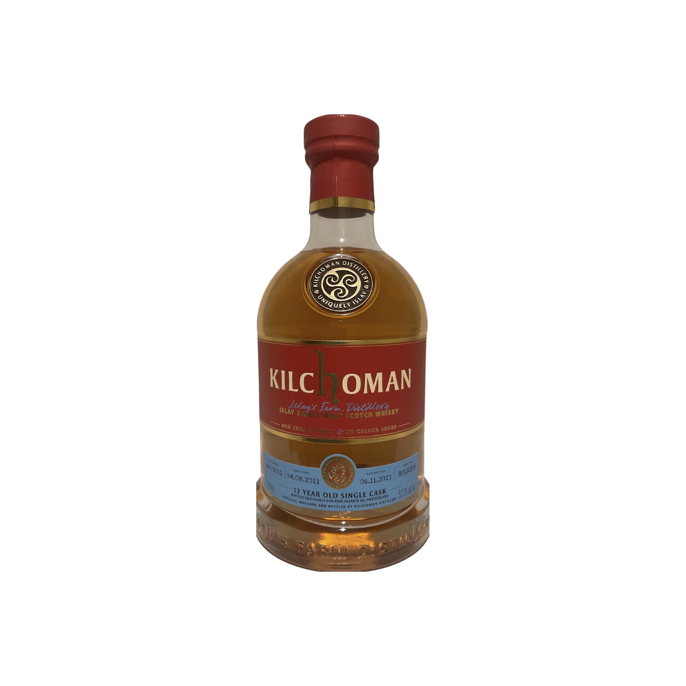 Kilchoman Single Cask 2011 12 Years Single Malt Whisky