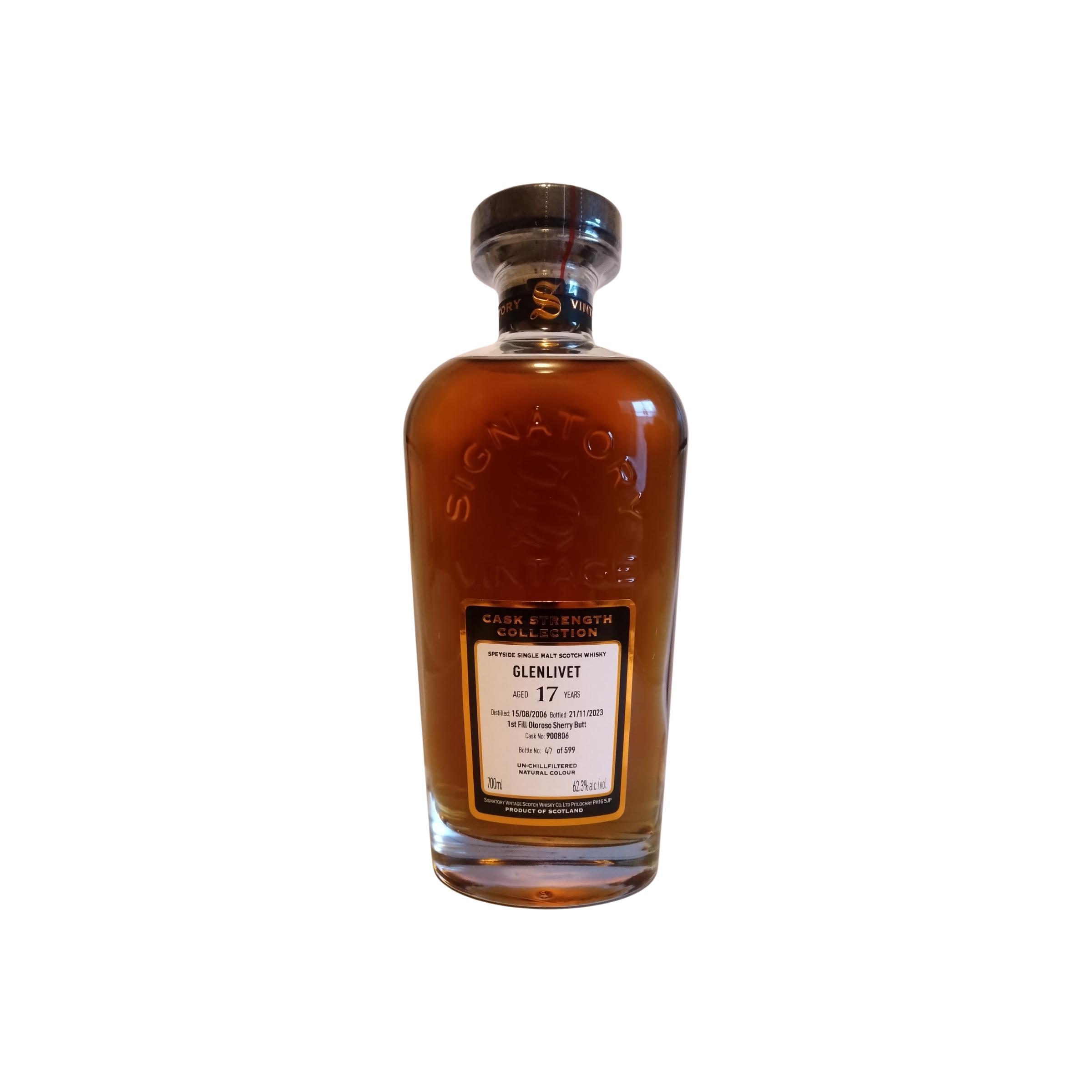The Glenlivet Cask Strength Collection 2006 17 Years Single Malt Whisky