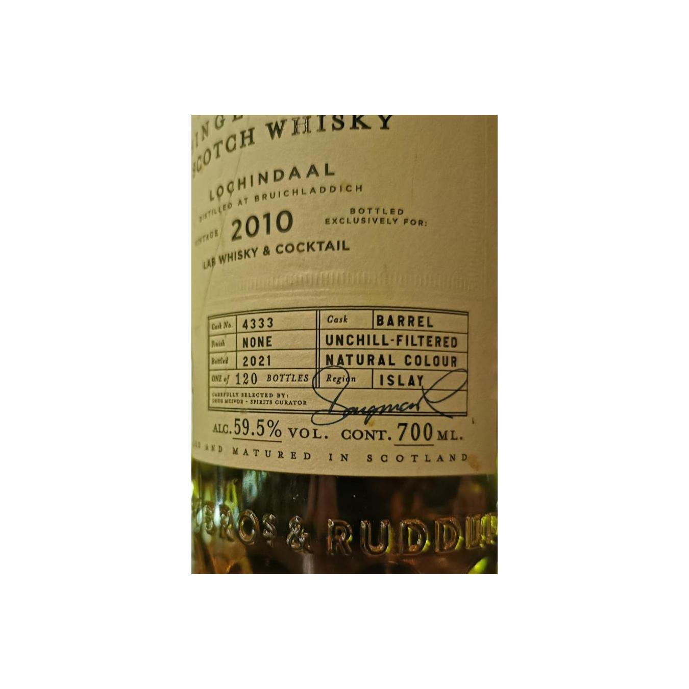 Bruichladdich 2010 Single Malt Whisky 2
