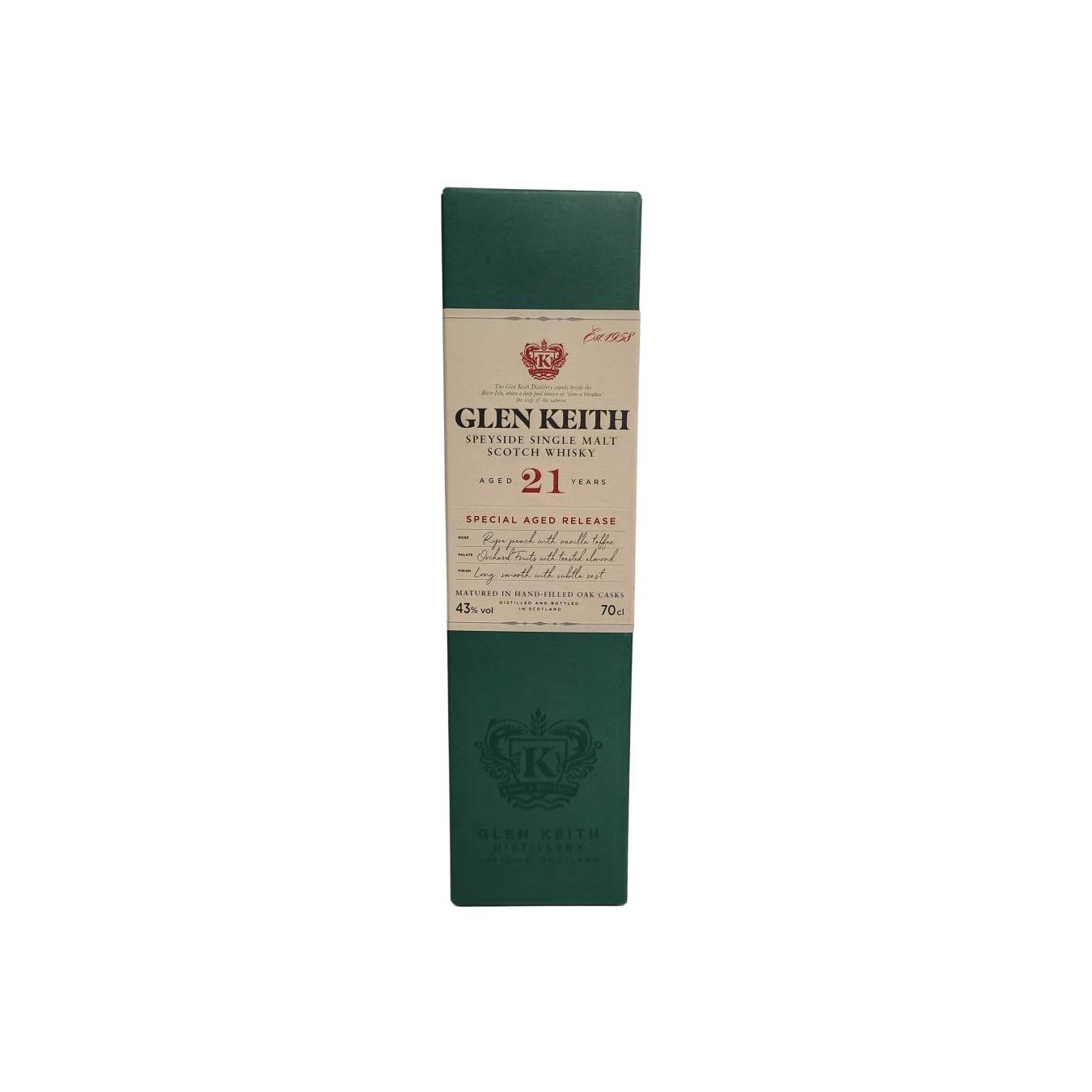 Glen Keith 21 Years Single Malt Whisky 3