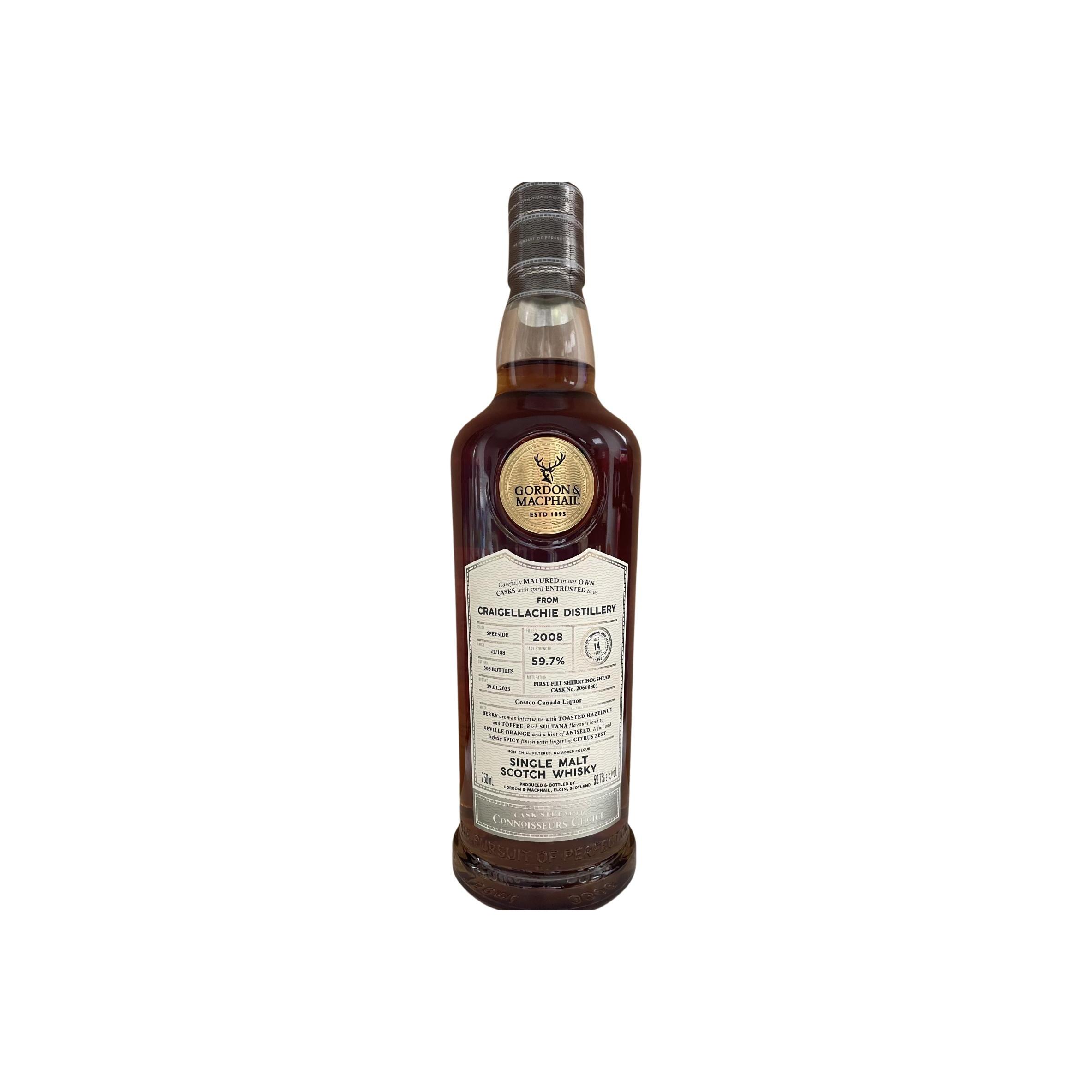 Craigellachie Connoisseurs Choice 2008 14 Years Single Malt Whisky