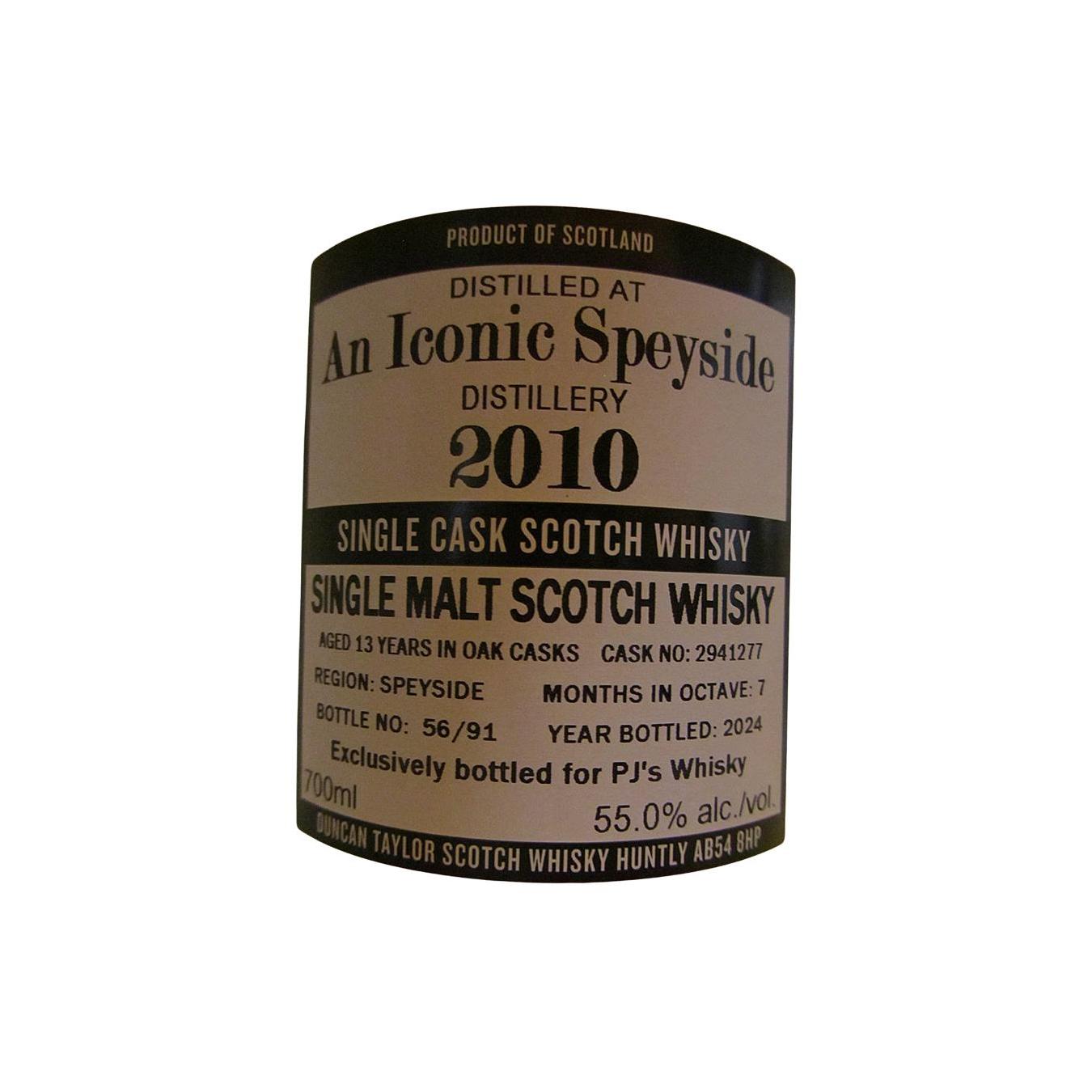 An Iconic Speyside 2010 DT 2