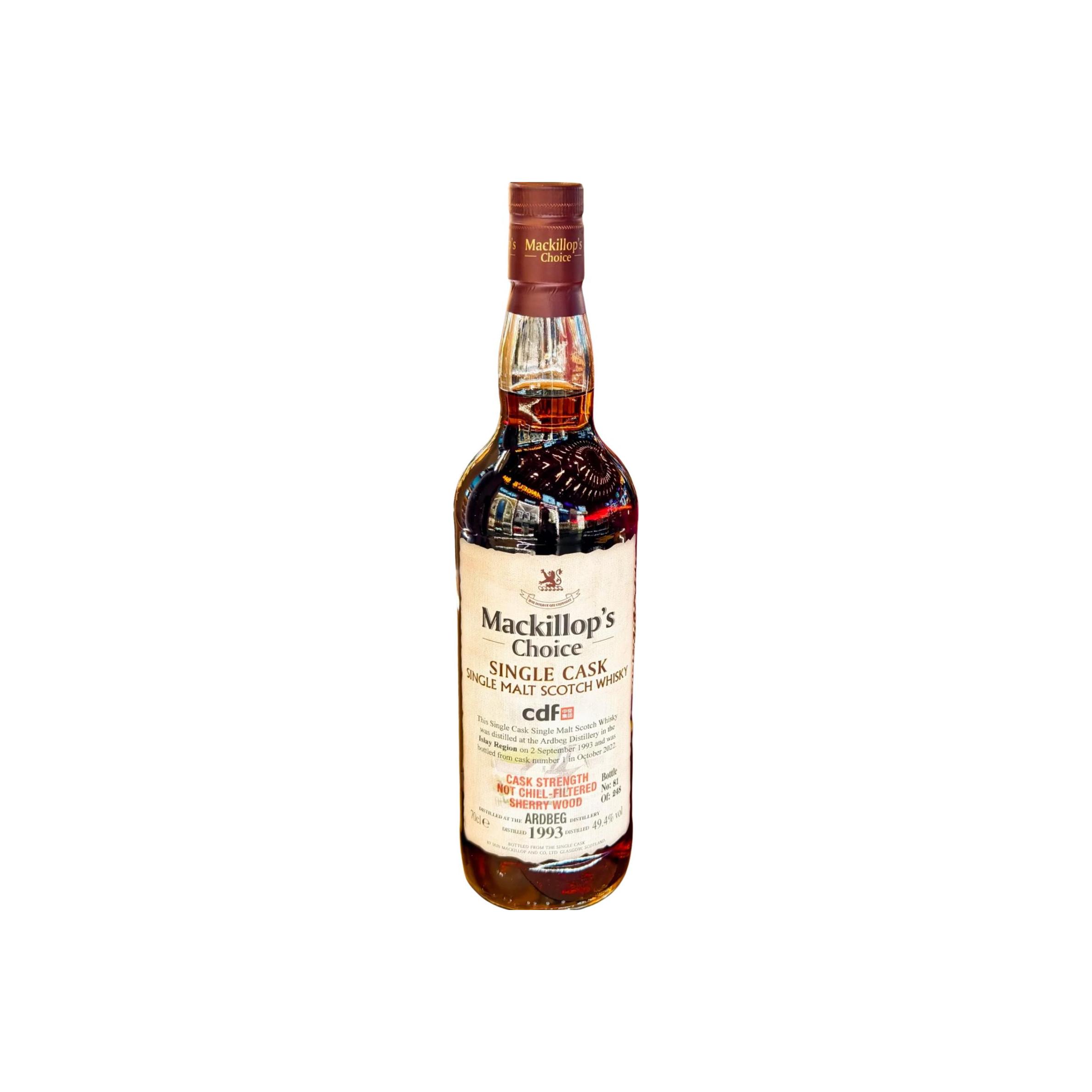 Ardbeg Single Cask 1993 Single Malt Whisky