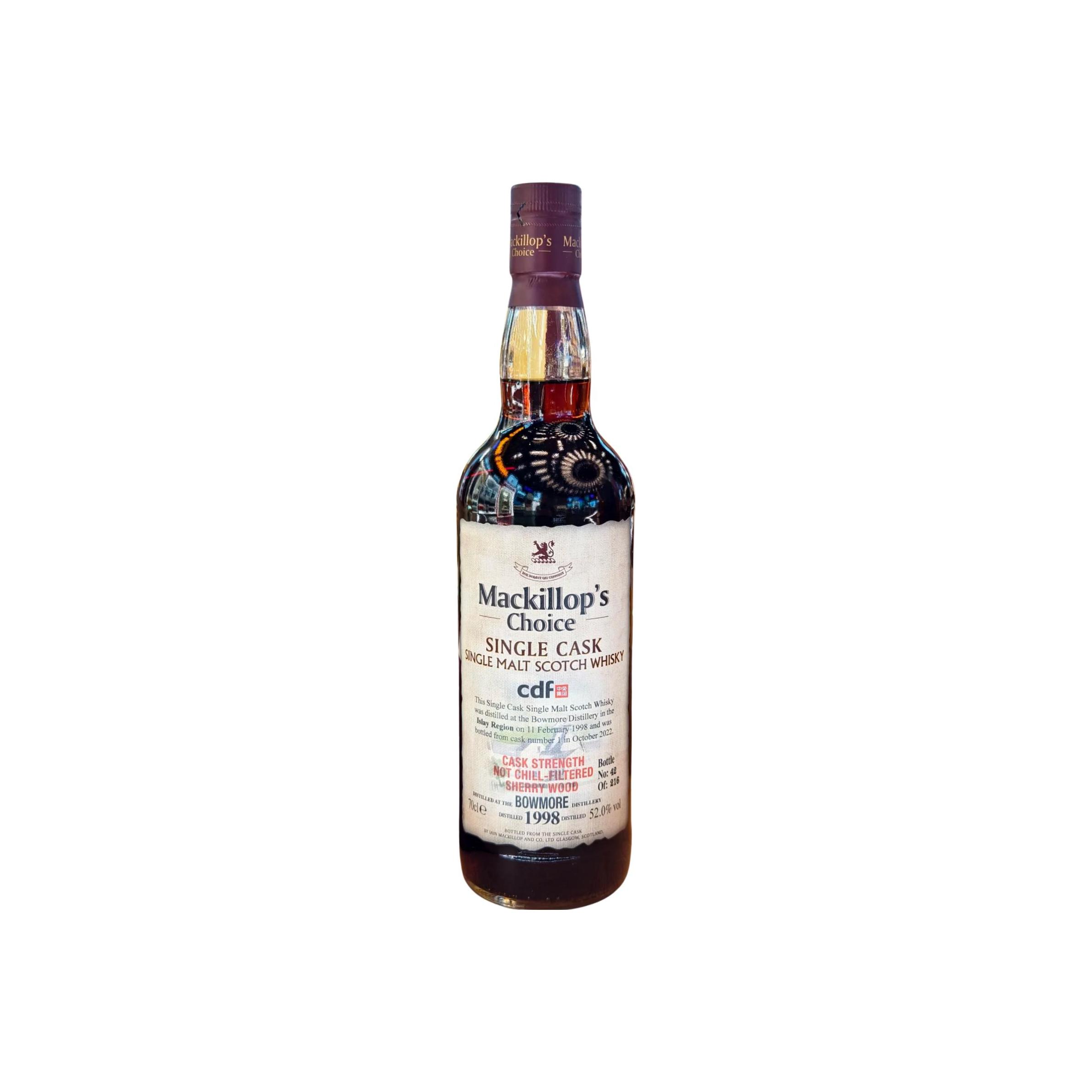 Bowmore Single Cask 1998 Single Malt Whisky