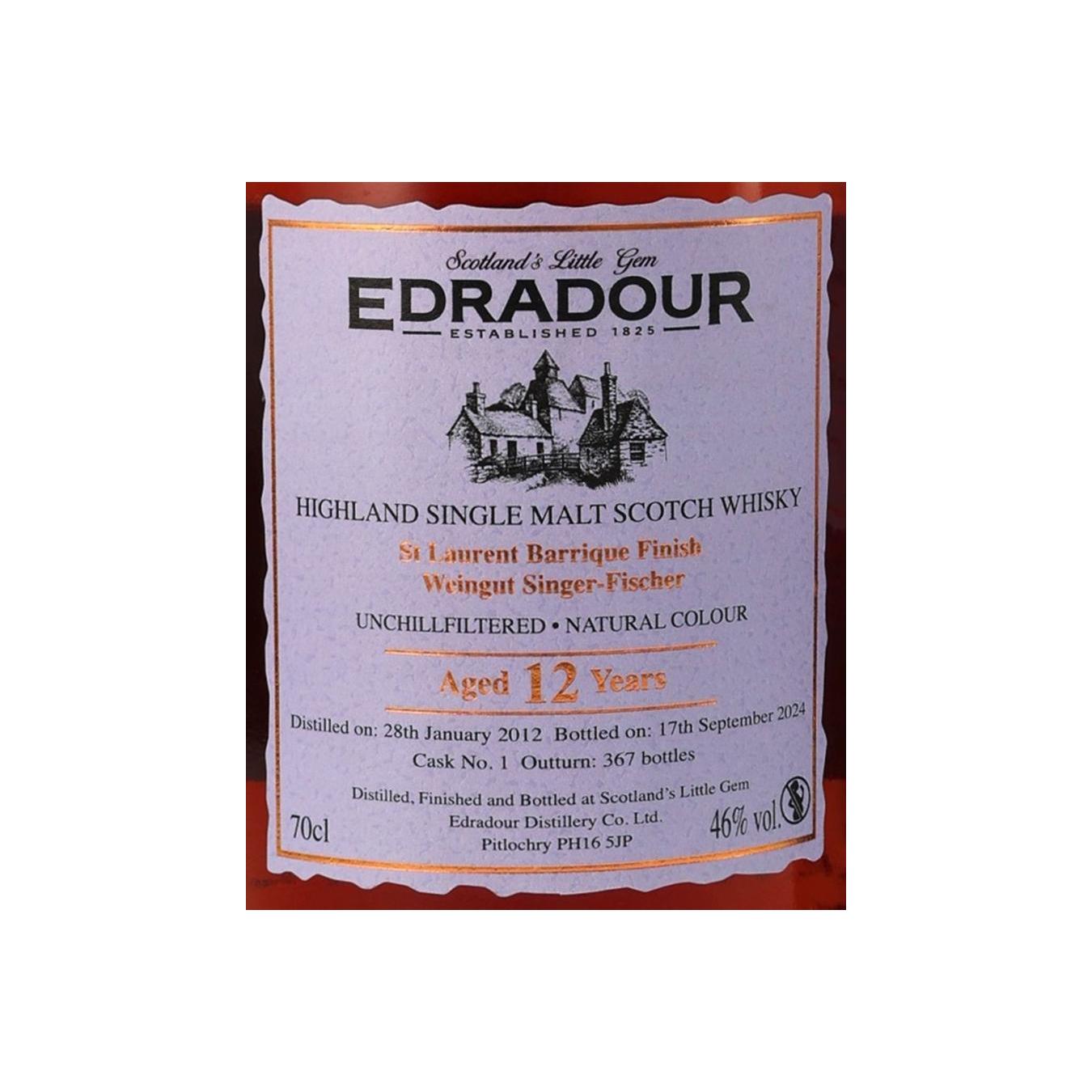 Edradour 2012 12 Years Single Malt Whisky 3