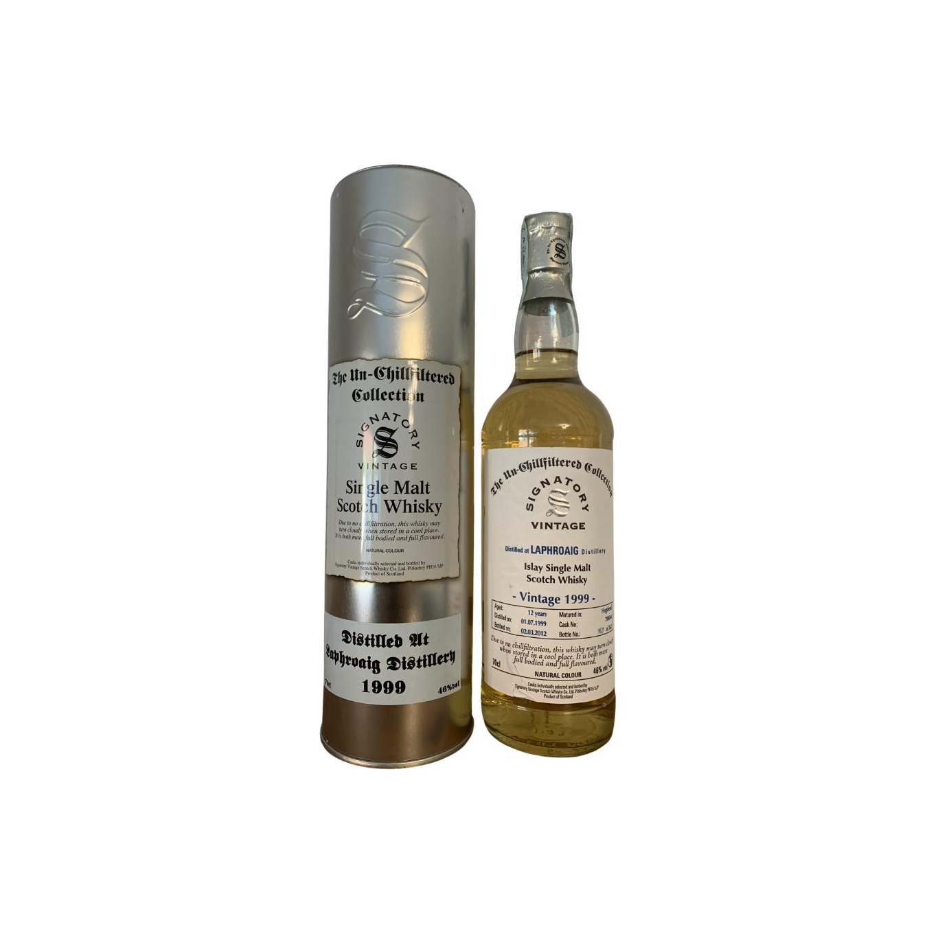 Laphroaig The Un-Chillfiltered Collection 1999 12 Years Single Malt Whisky 3