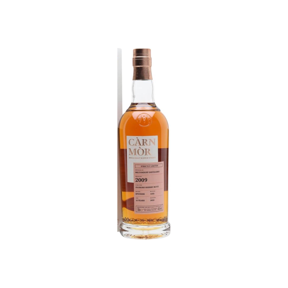Miltonduff 2009 12 Years Single Malt Whisky 2