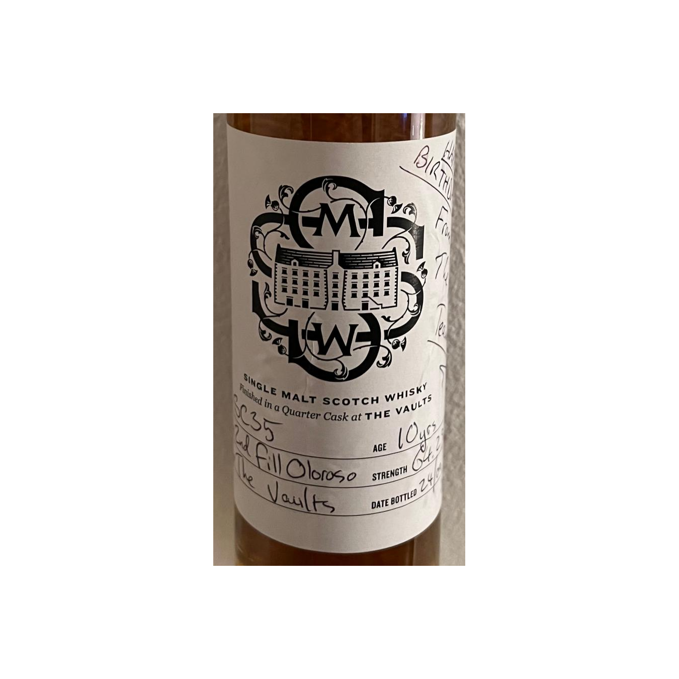 The Scotch Malt Whisky Society 10 Years Single Malt Whisky