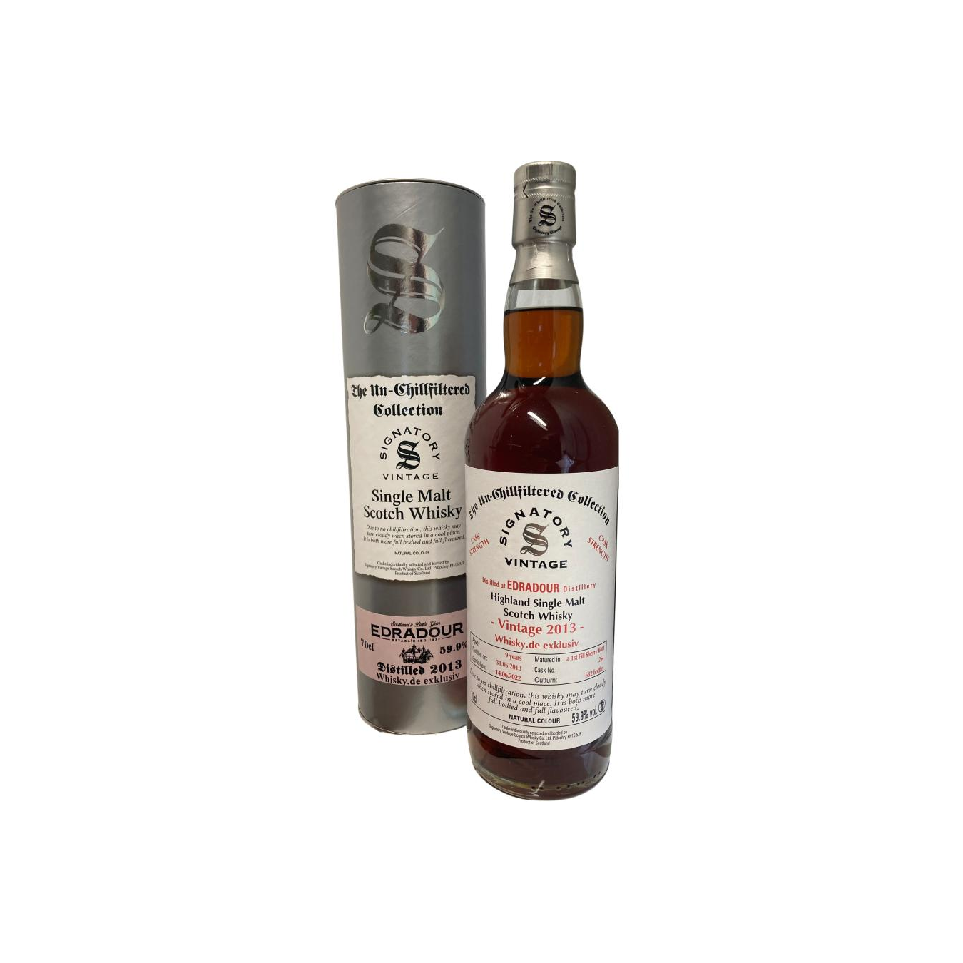 Edradour The Un-Chillfiltered Collection 2013 9 Years Single Malt Whisky 2