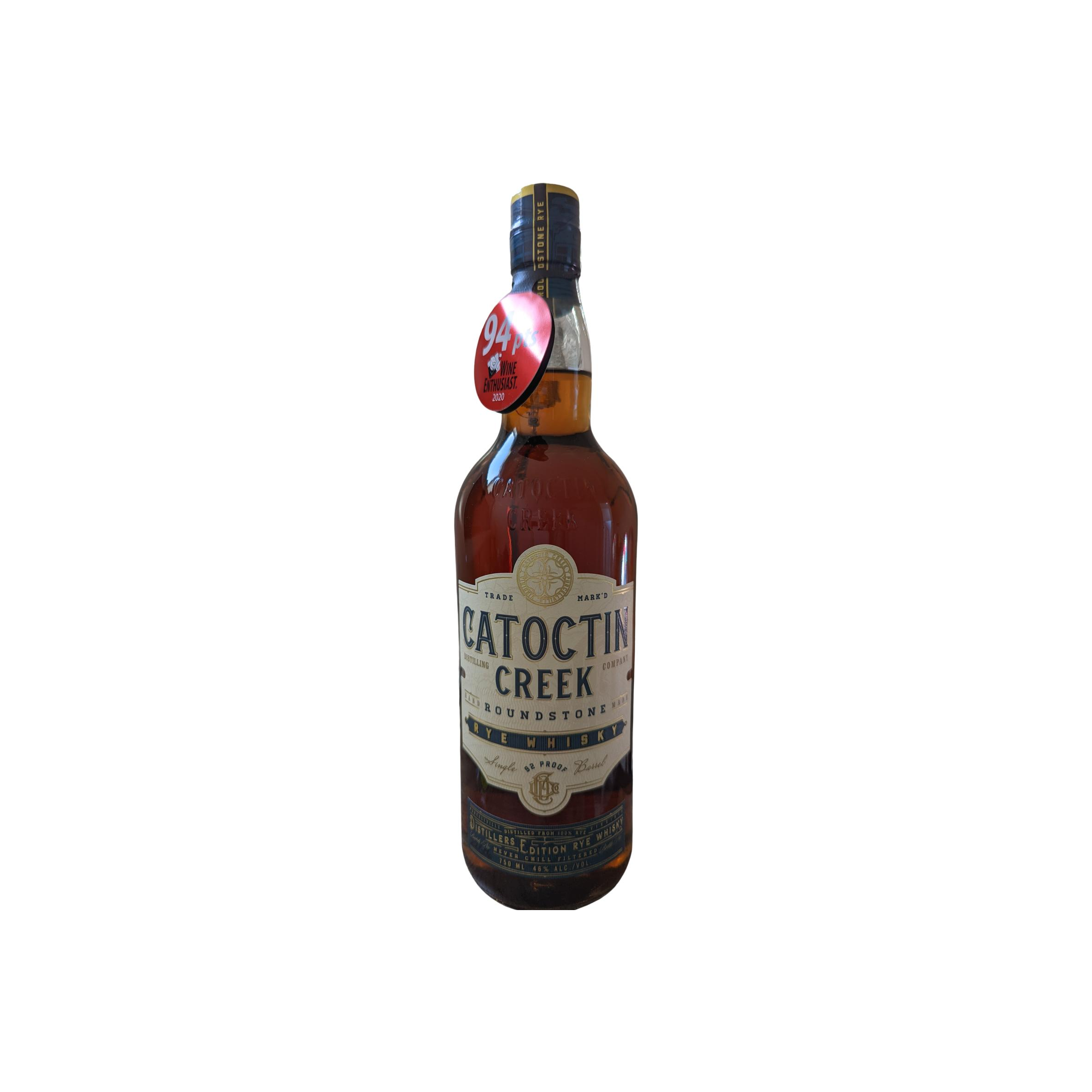 Catoctin Creek Roundstone Rye - 92 Proof