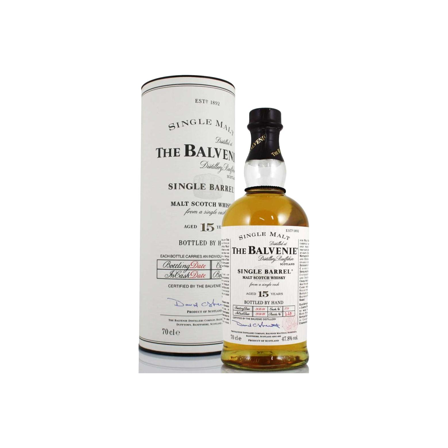 The Balvenie Single Cask 1989 15 Years Single Malt Whisky