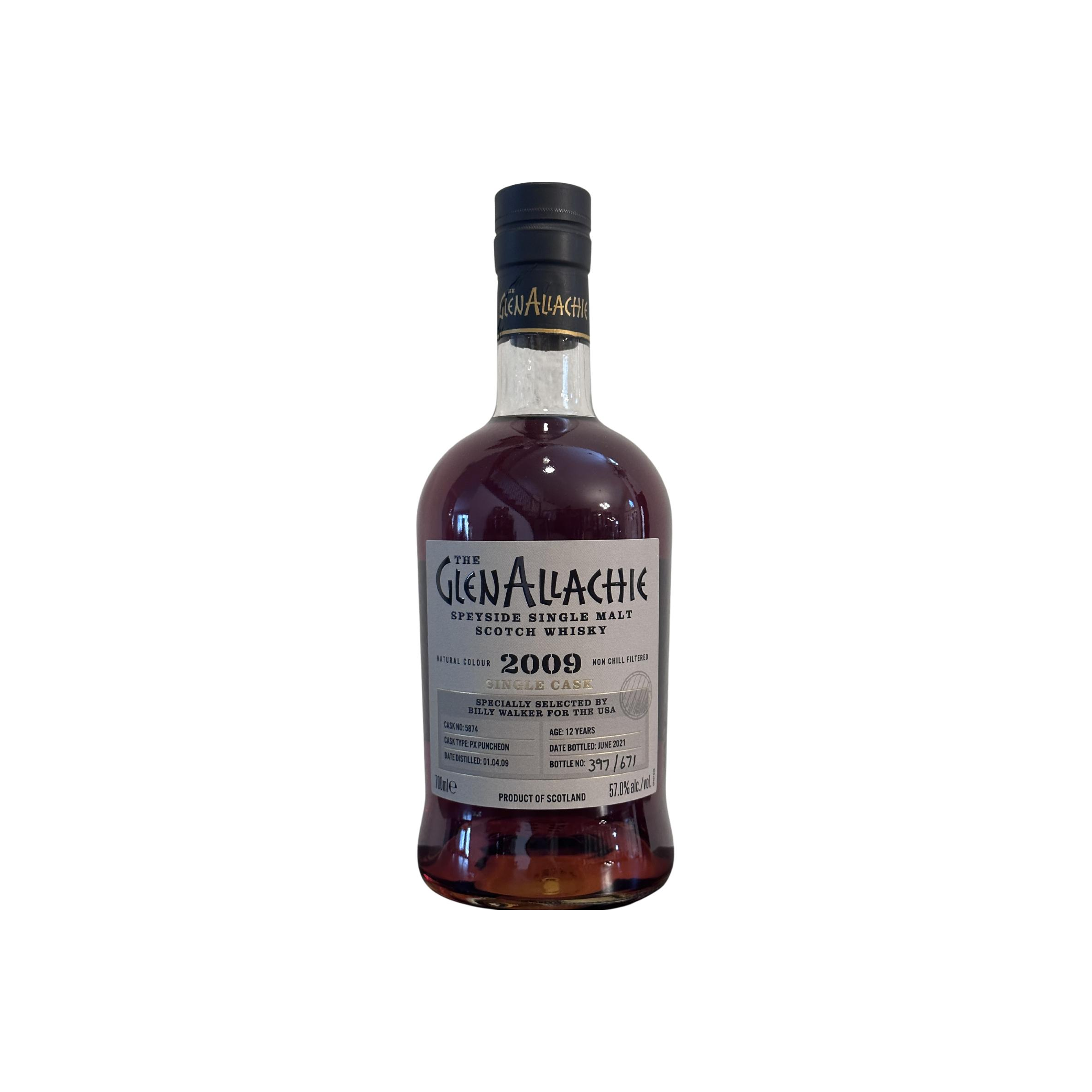 The GlenAllachie Single Cask 2009 12 Years Single Malt Whisky