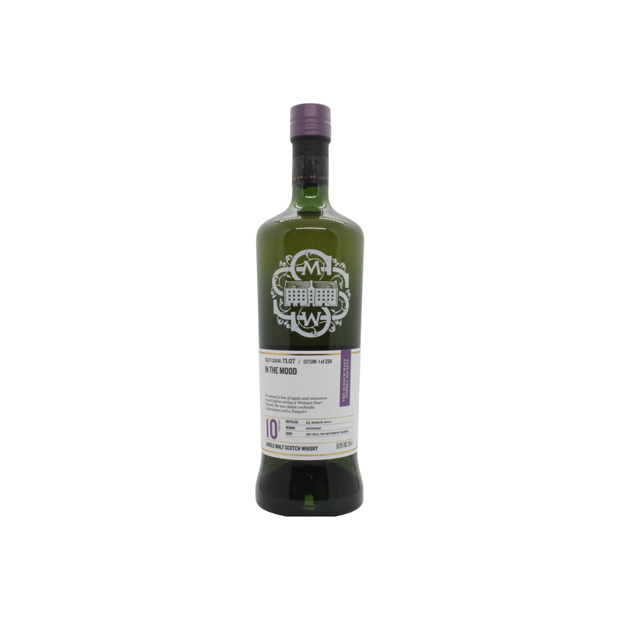 The Scotch Malt Whisky Society 2011 10 Years Single Malt Whisky