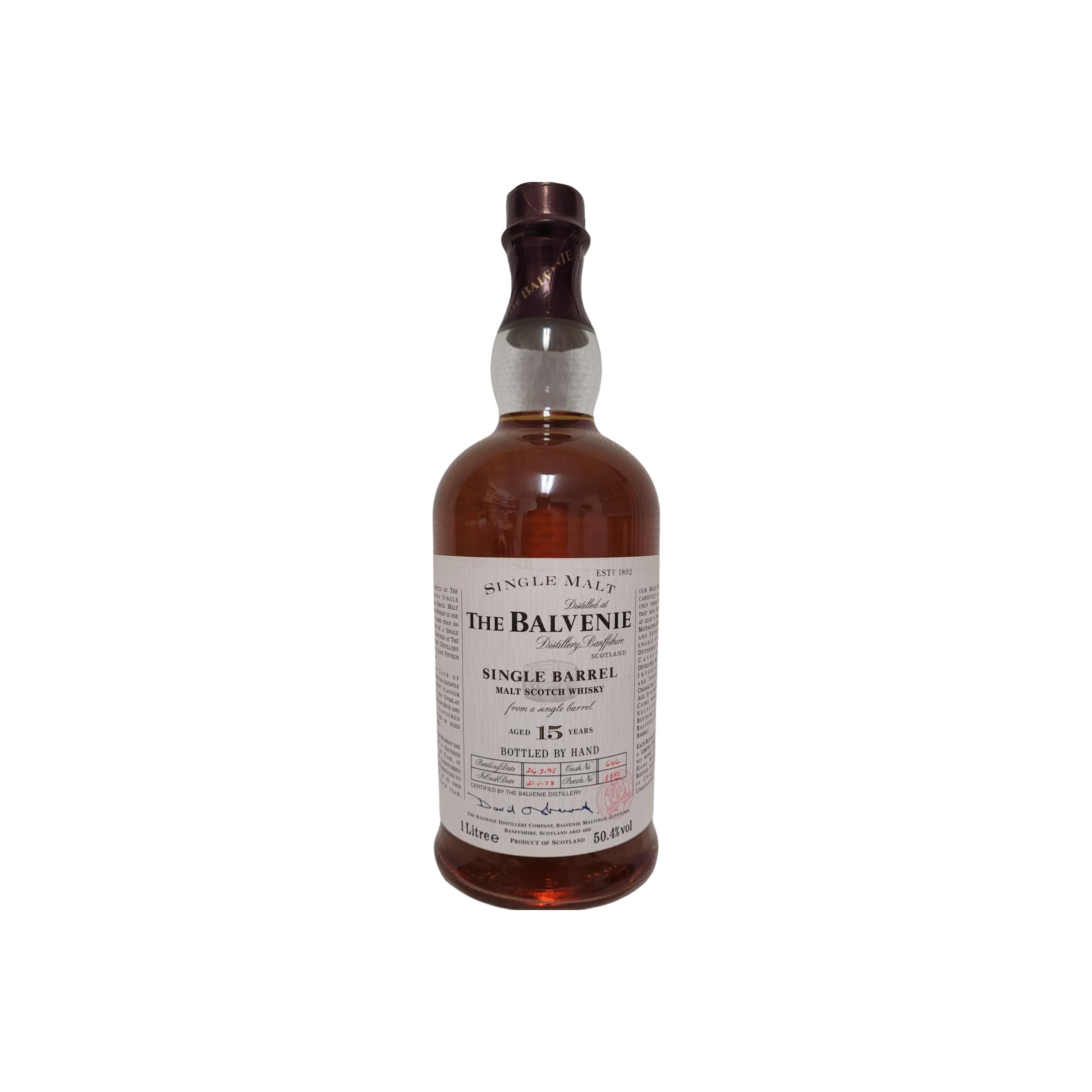 The Balvenie Single Cask 1978 15 Years Single Malt Whisky