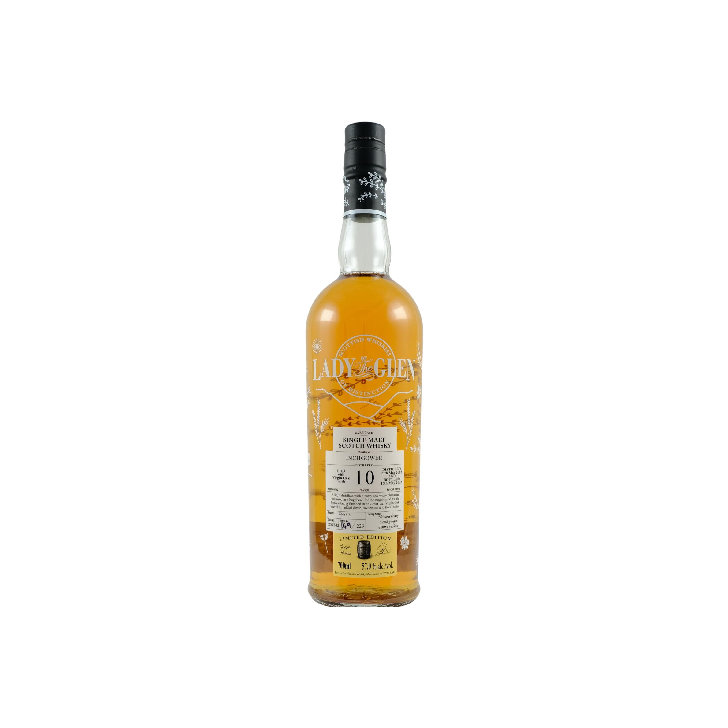 Inchgower 2012 10 Years Single Malt Whisky