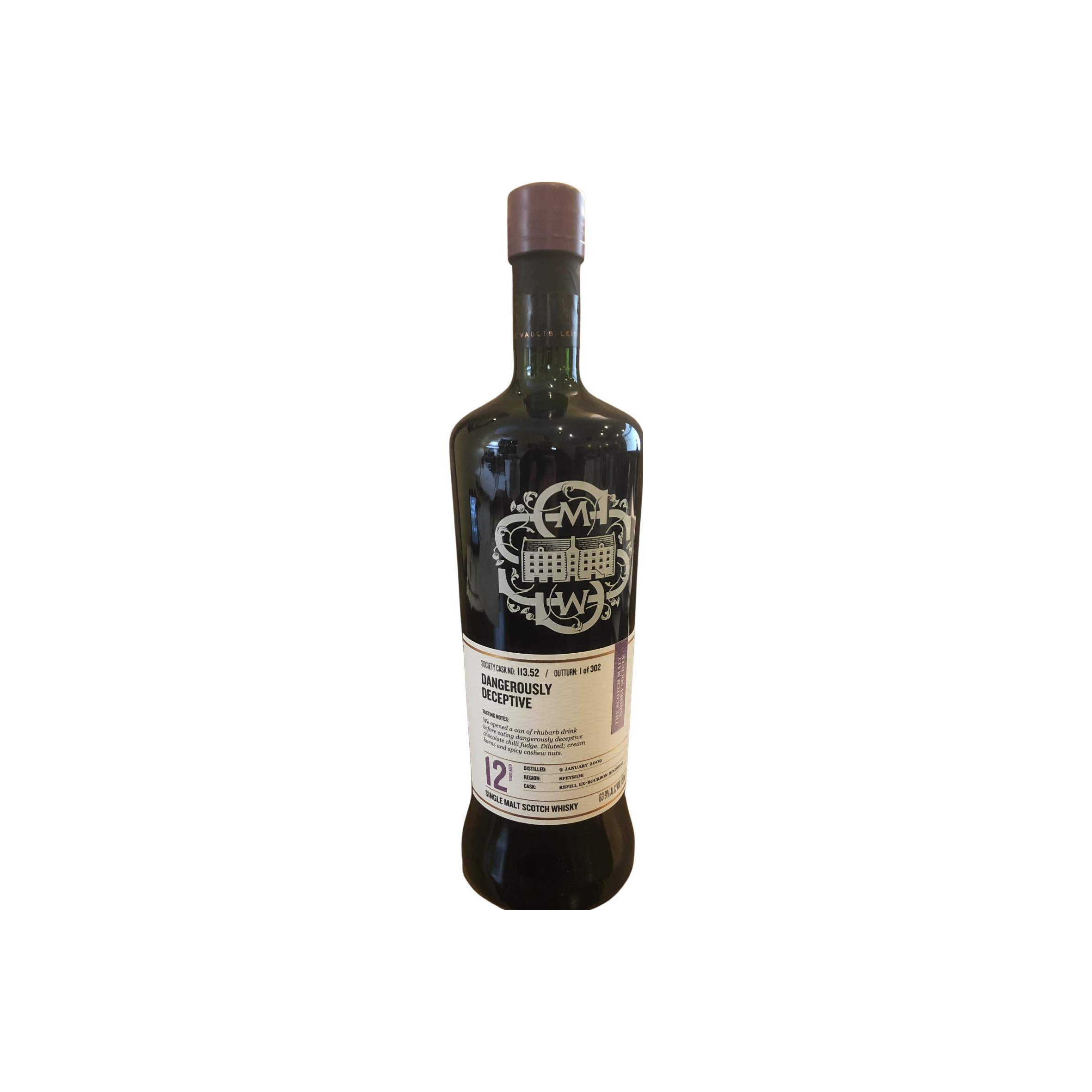 The Scotch Malt Whisky Society 2009 12 Years Single Malt Whisky