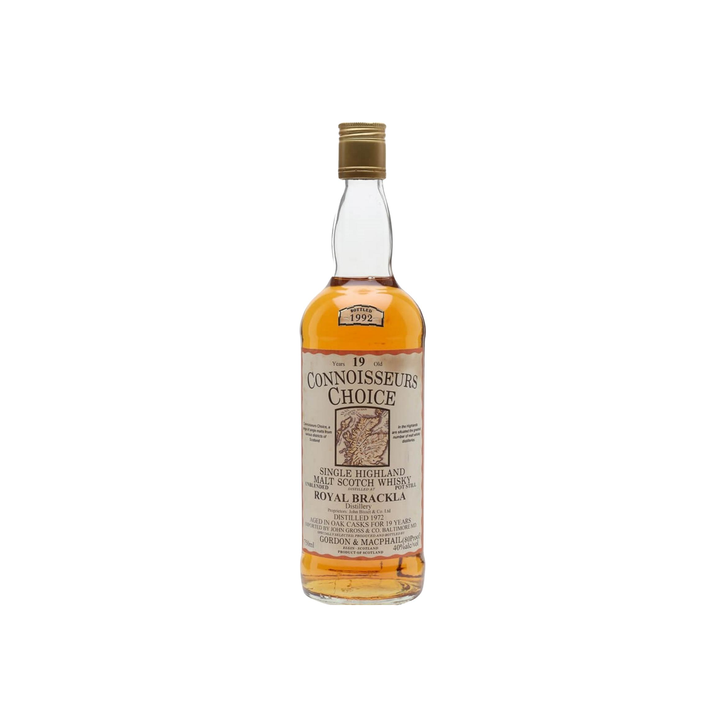 Royal Brackla Connoisseurs Choice 1972 19 Years Single Malt Whisky
