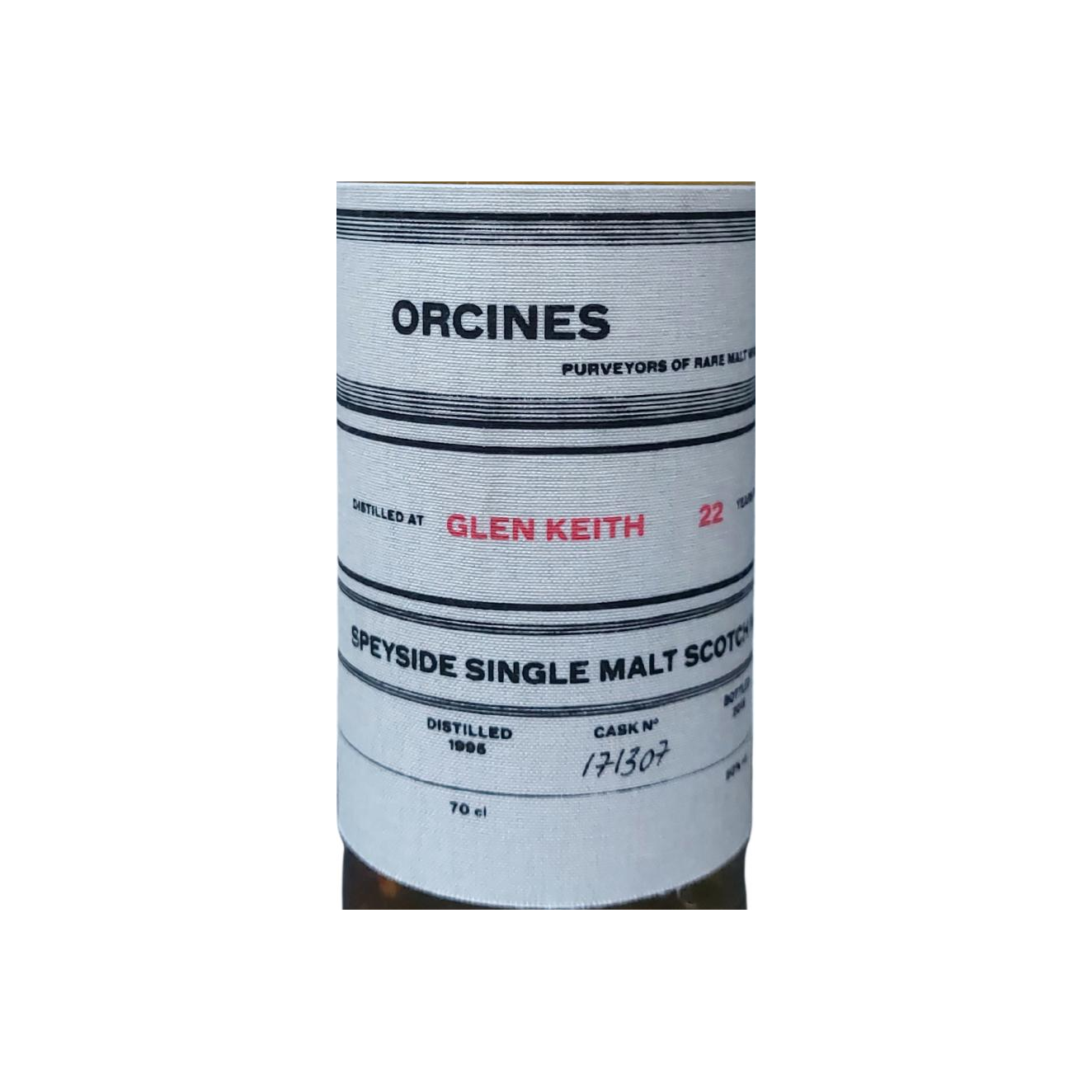 Glen Keith 1995 22 Years Single Malt Whisky