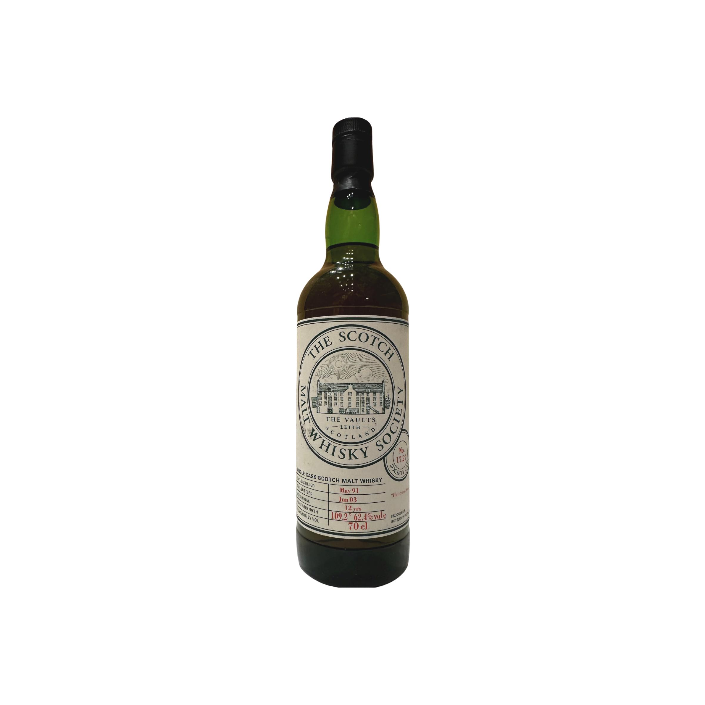 The Scotch Malt Whisky Society 1991 12 Years Single Malt Whisky