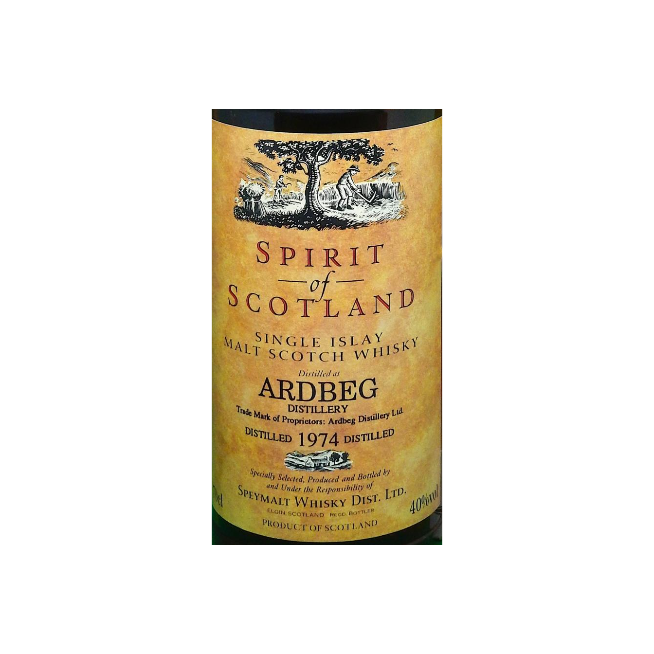 Ardbeg 1974 22 Years Single Malt Whisky