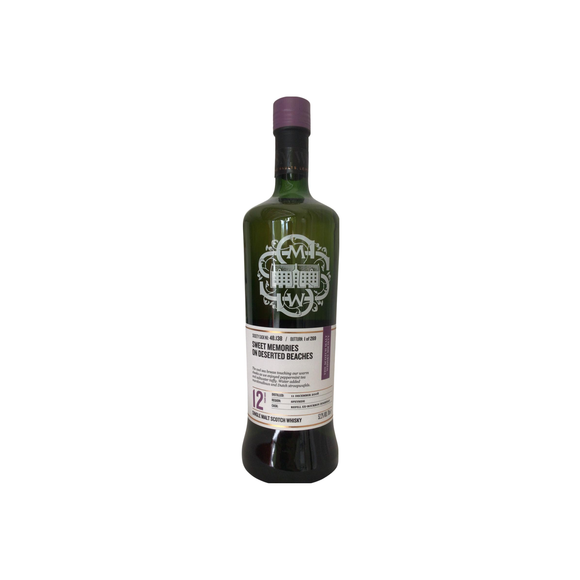 The Scotch Malt Whisky Society 2008 12 Years Single Malt Whisky