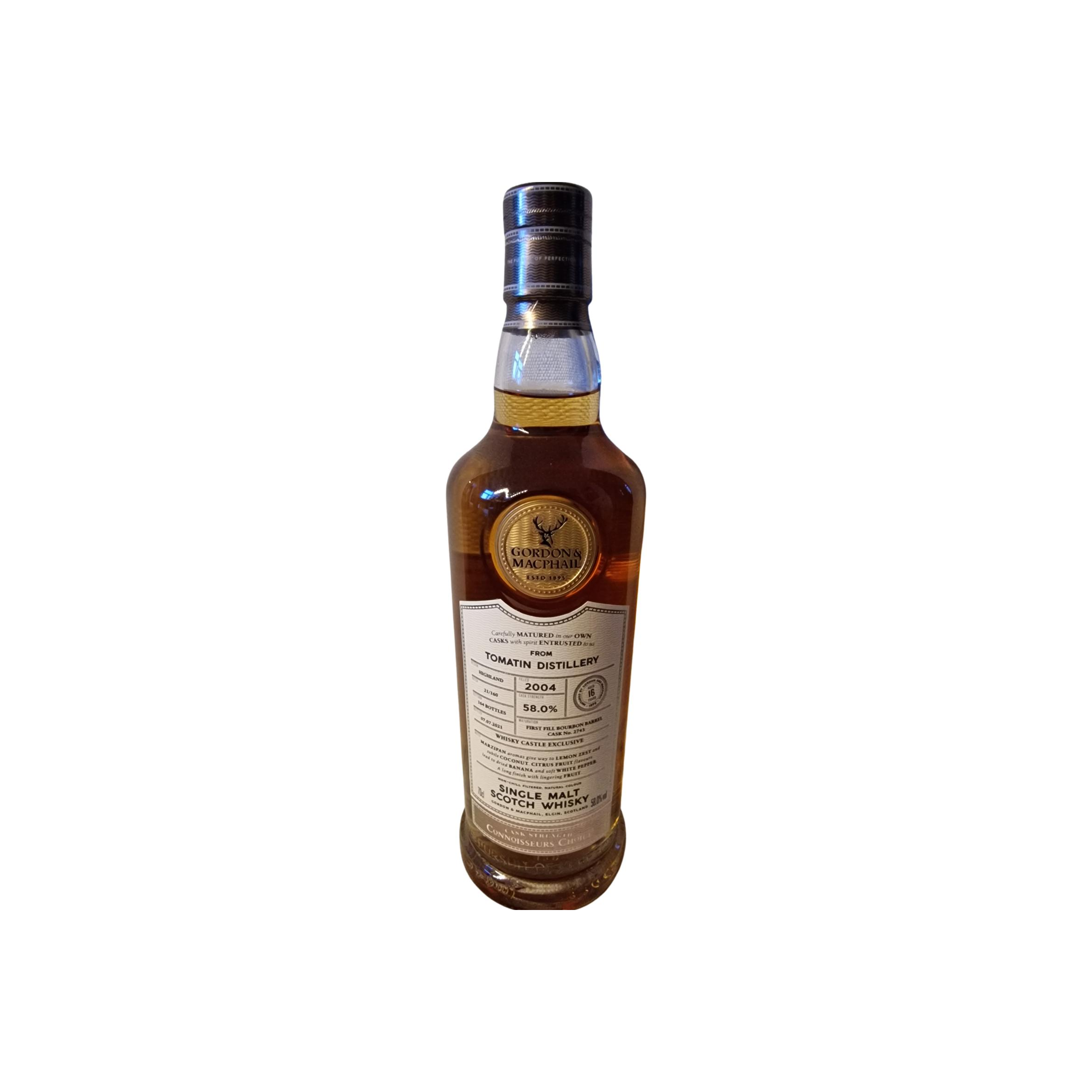 Tomatin Connoisseurs Choice 2004 16 Years Single Malt Whisky