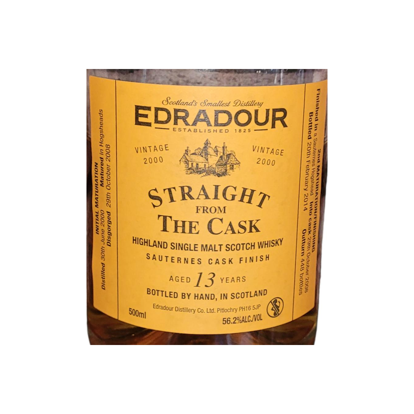 Edradour 2000 13 Years Single Malt Whisky