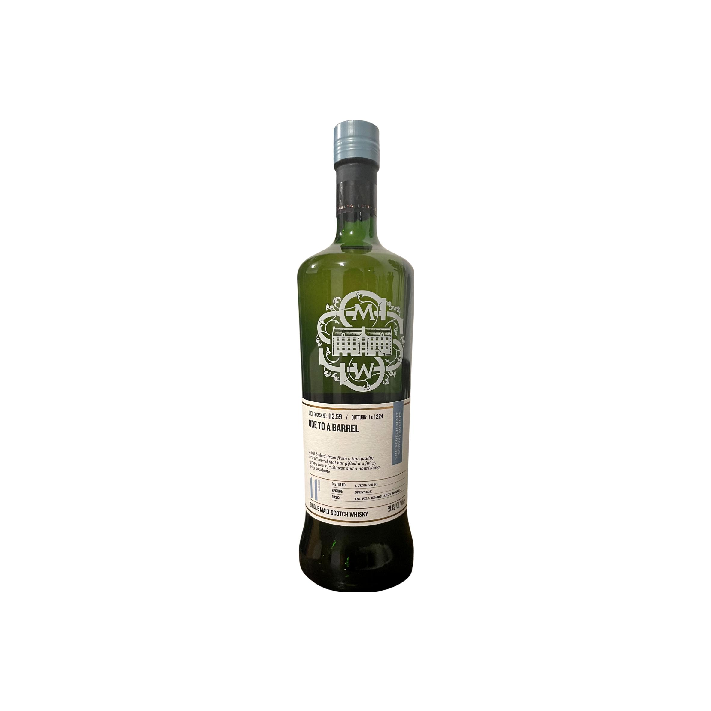 The Scotch Malt Whisky Society 2010 11 Years Single Malt Whisky