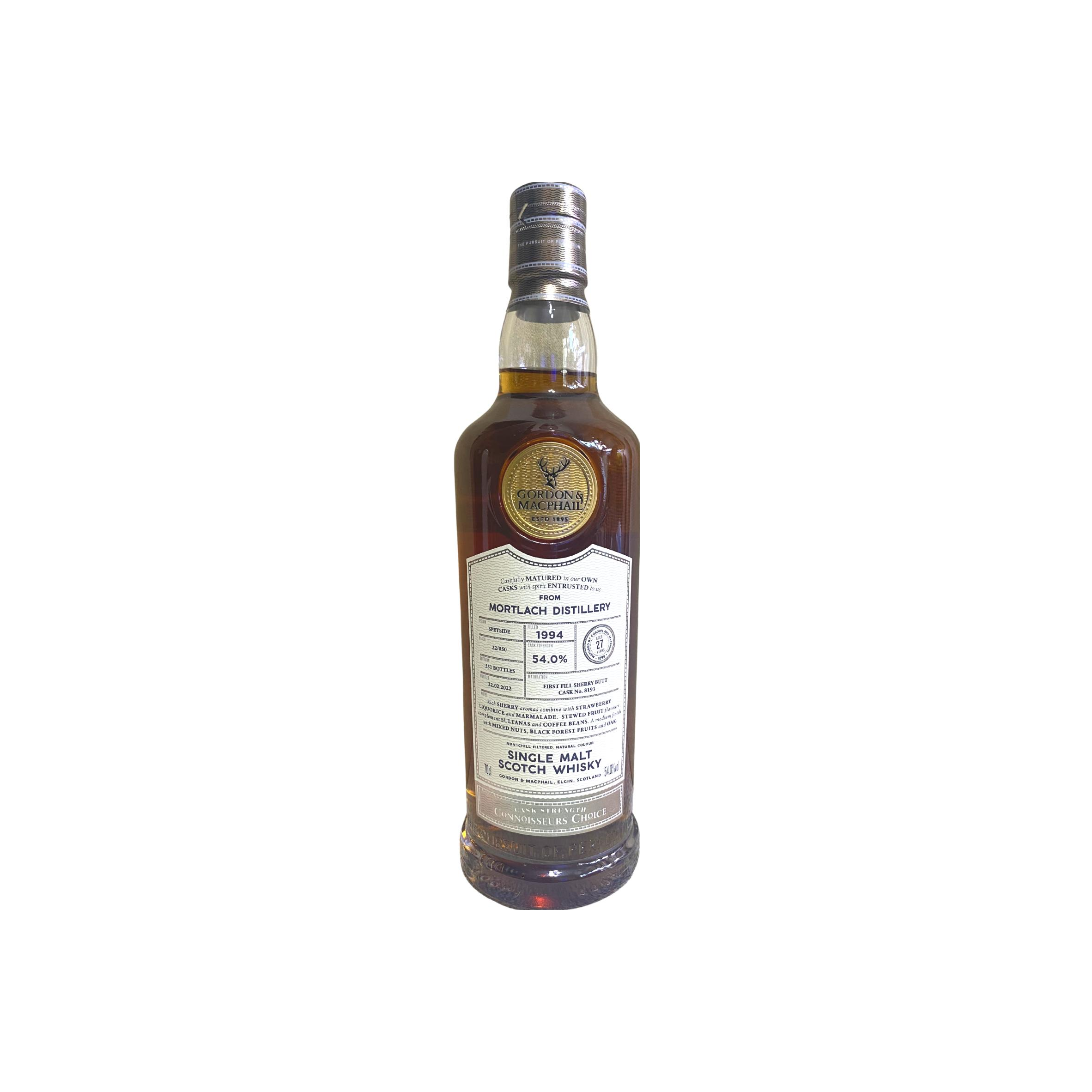 Mortlach Connoisseurs Choice - Cask Strength 1994 27 Years Single Malt Whisky