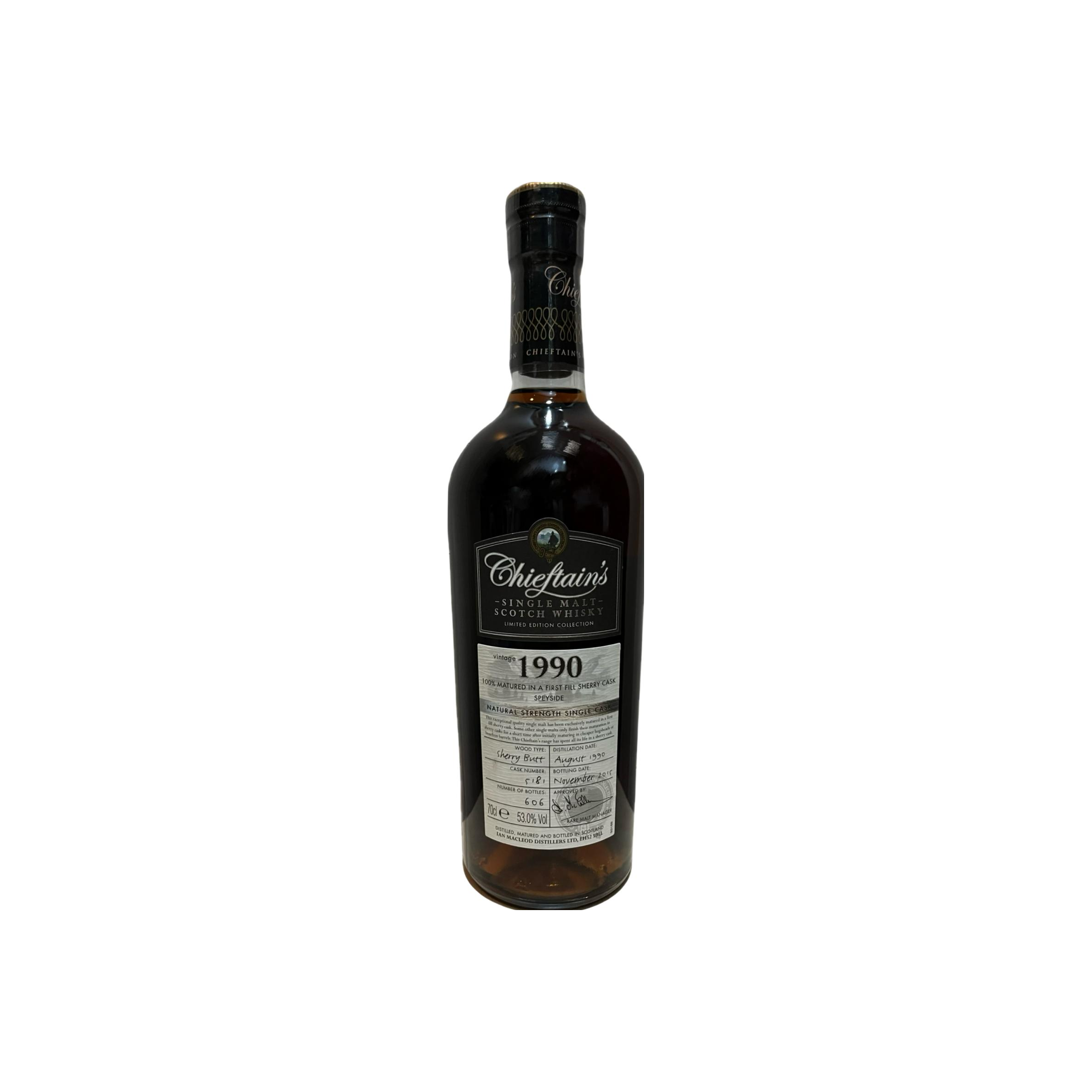 Ian Macleod 1990 25 Years Single Malt Whisky