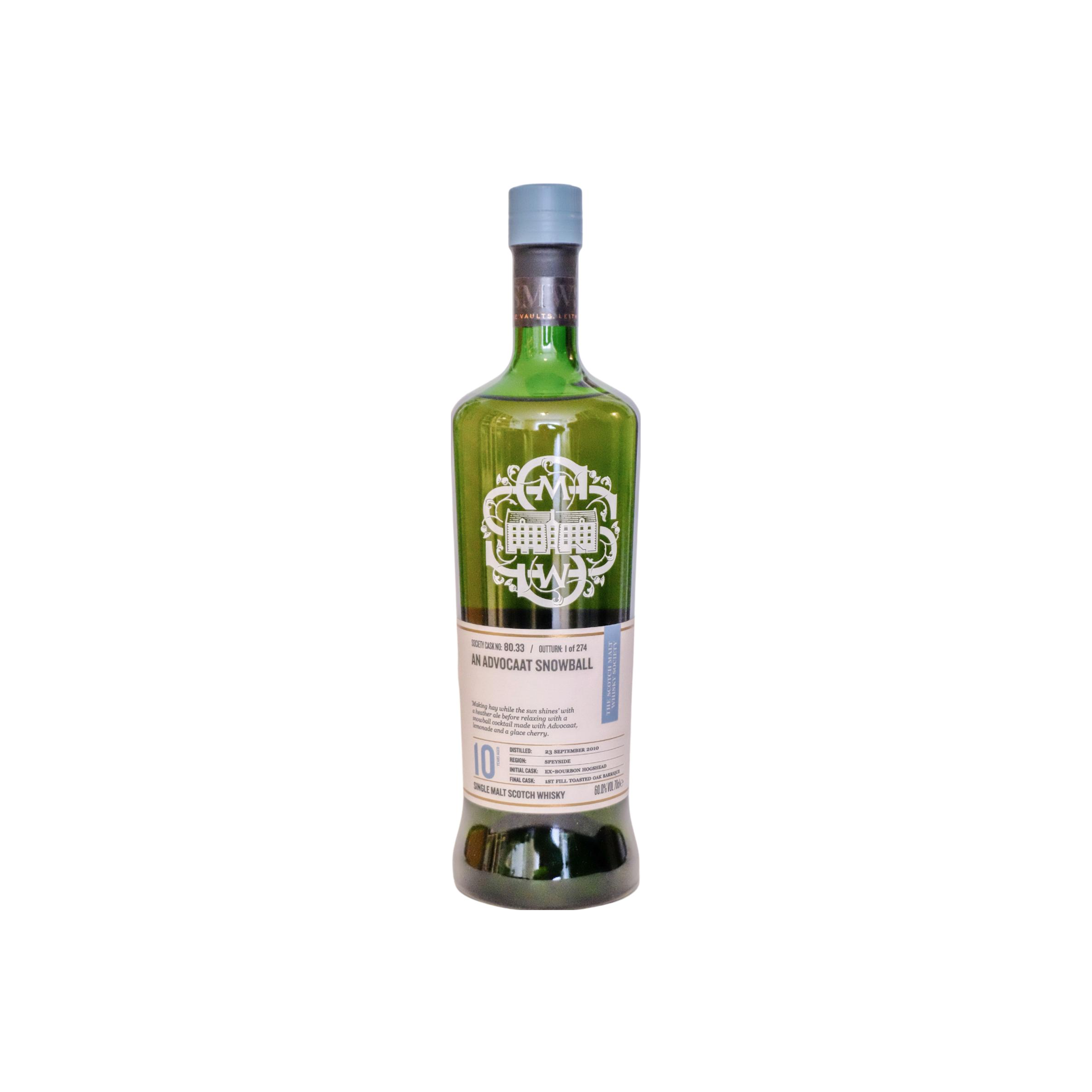The Scotch Malt Whisky Society 2010 10 Years Single Malt Whisky