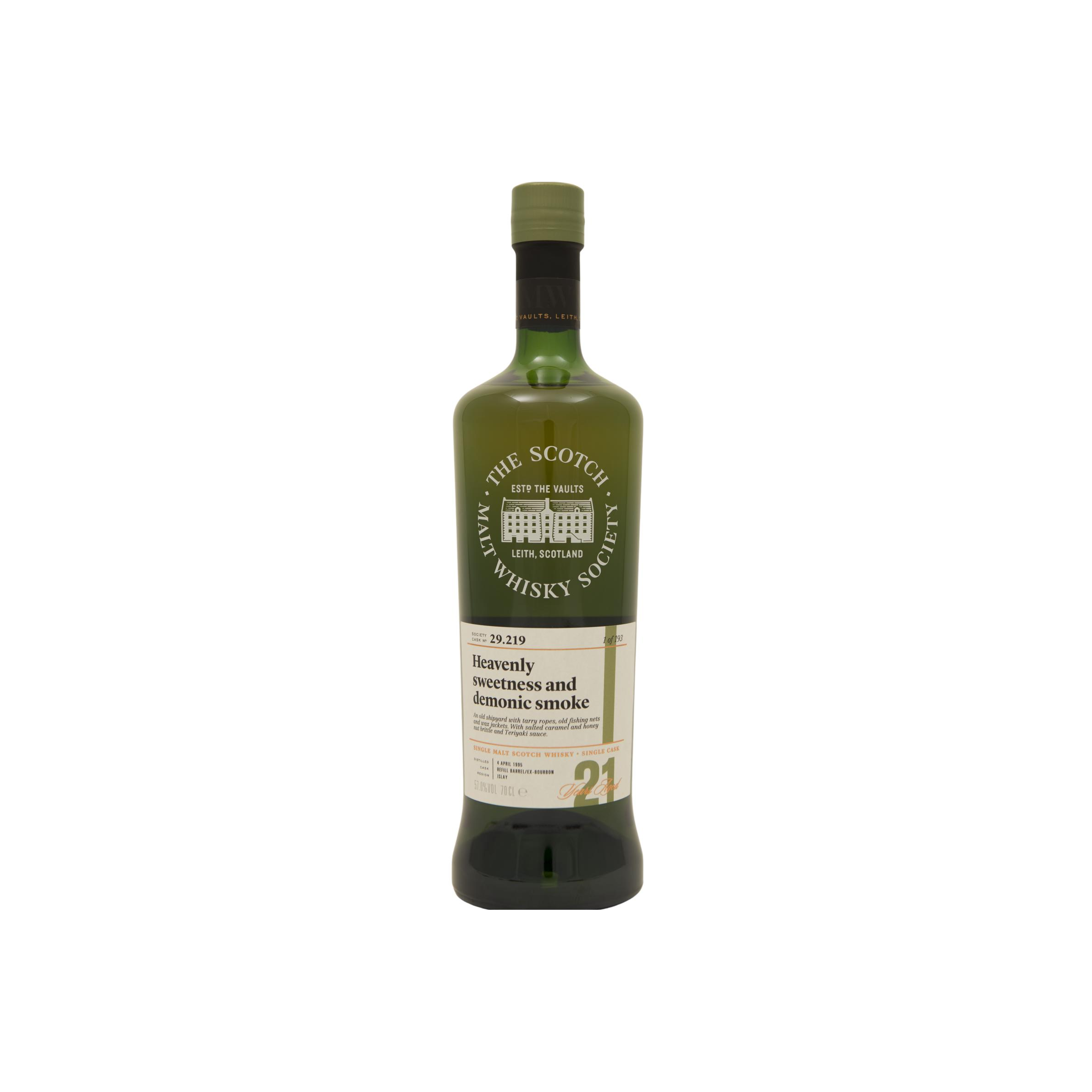 The Scotch Malt Whisky Society 1995 21 Years Single Malt Whisky