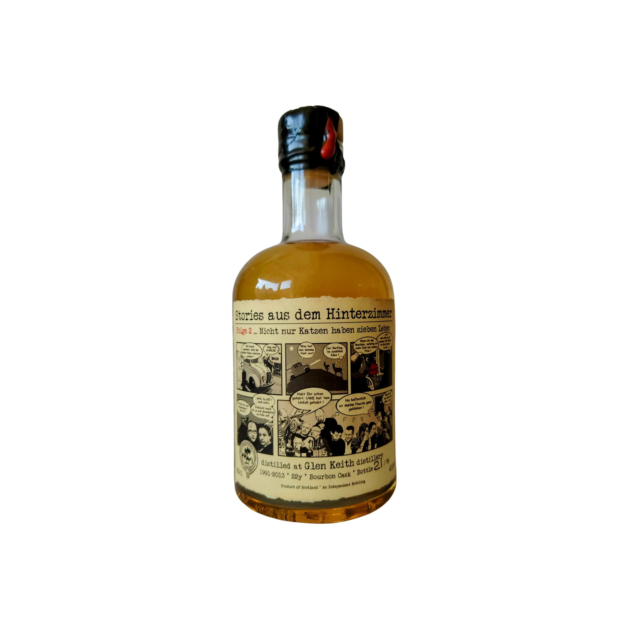 Glen Keith 1991 22 Years Single Malt Whisky